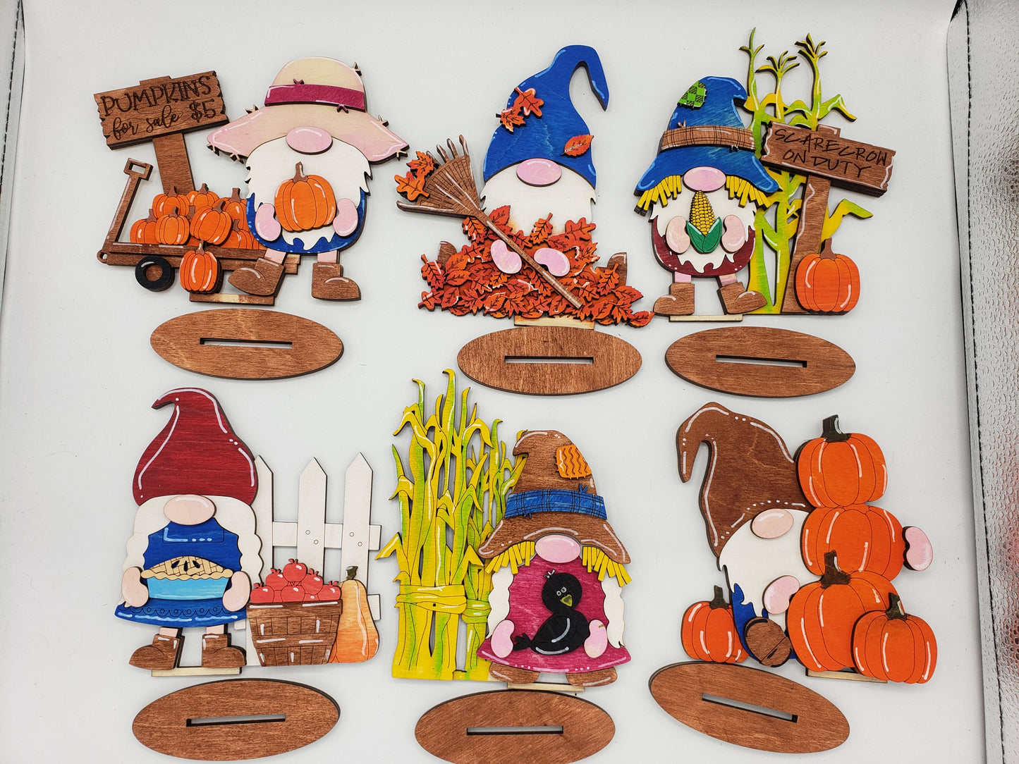Fall Gnomes x6