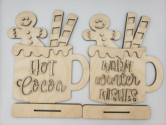 Gingie Hot Cocoa Cups x2
