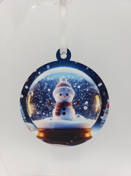 Snowman Ornaments - Sublimated