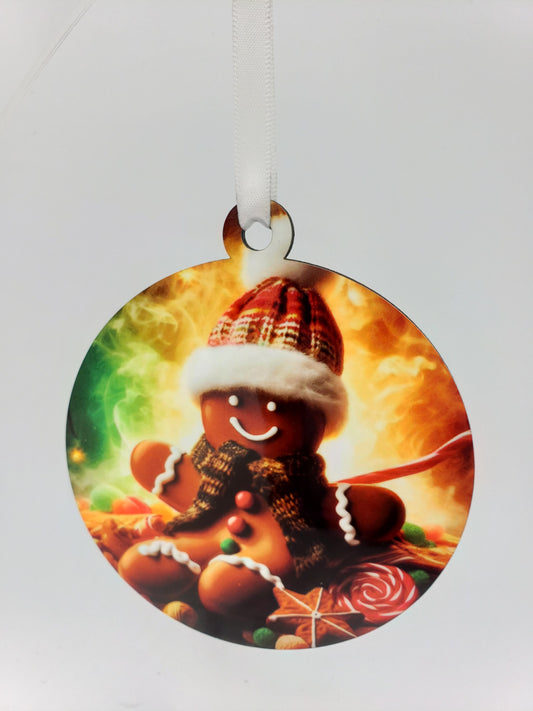 Gingerbread Ornaments - Sublimated
