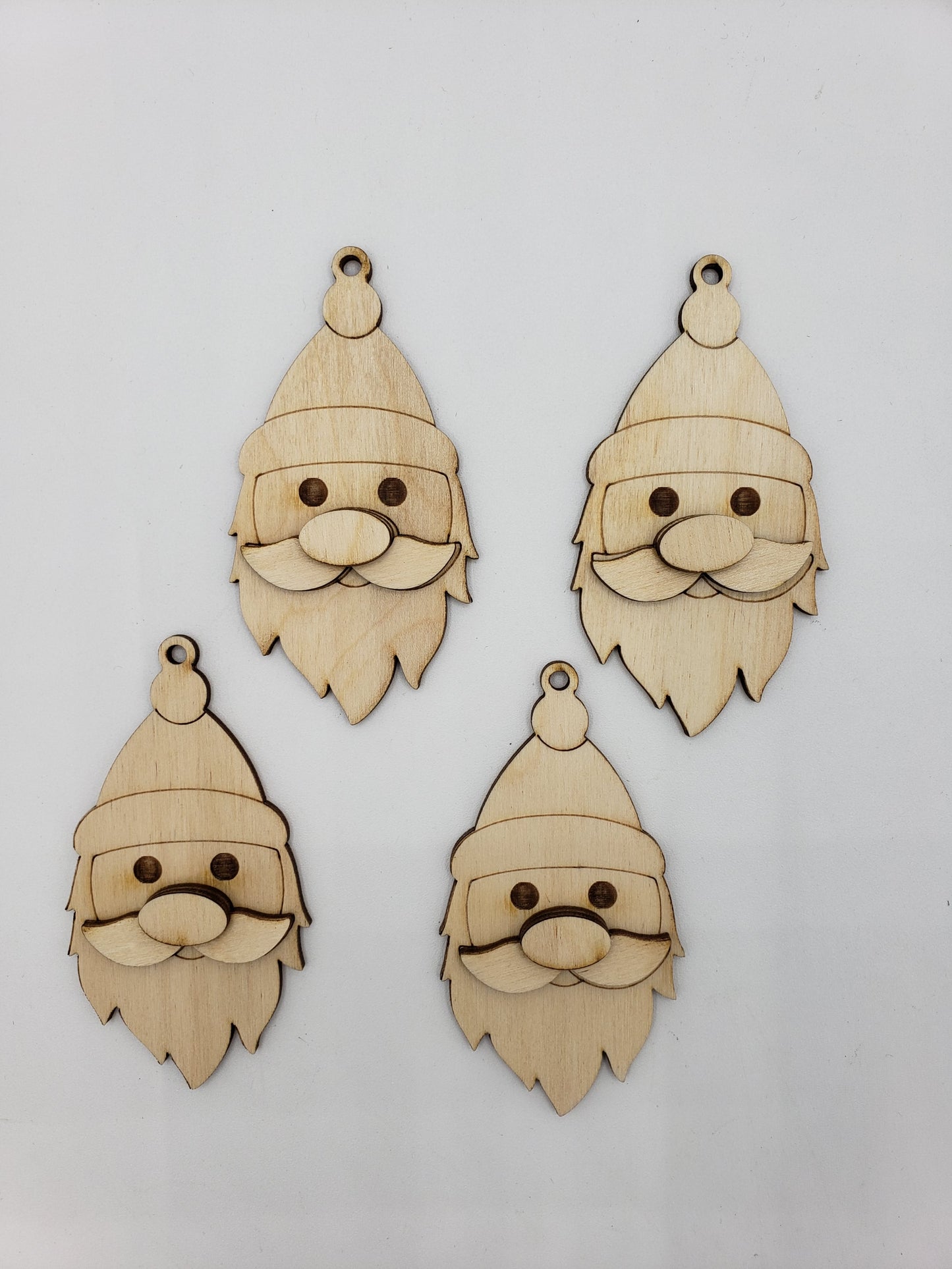 Santa Ornaments
