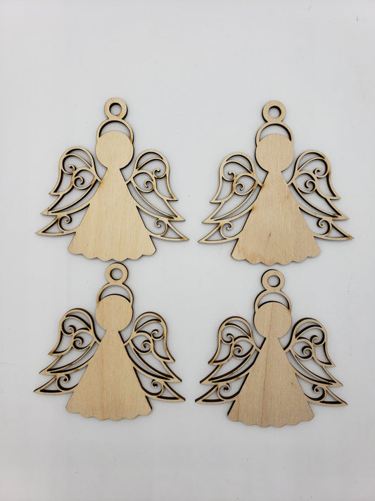 Angel Ornaments - Set of 10