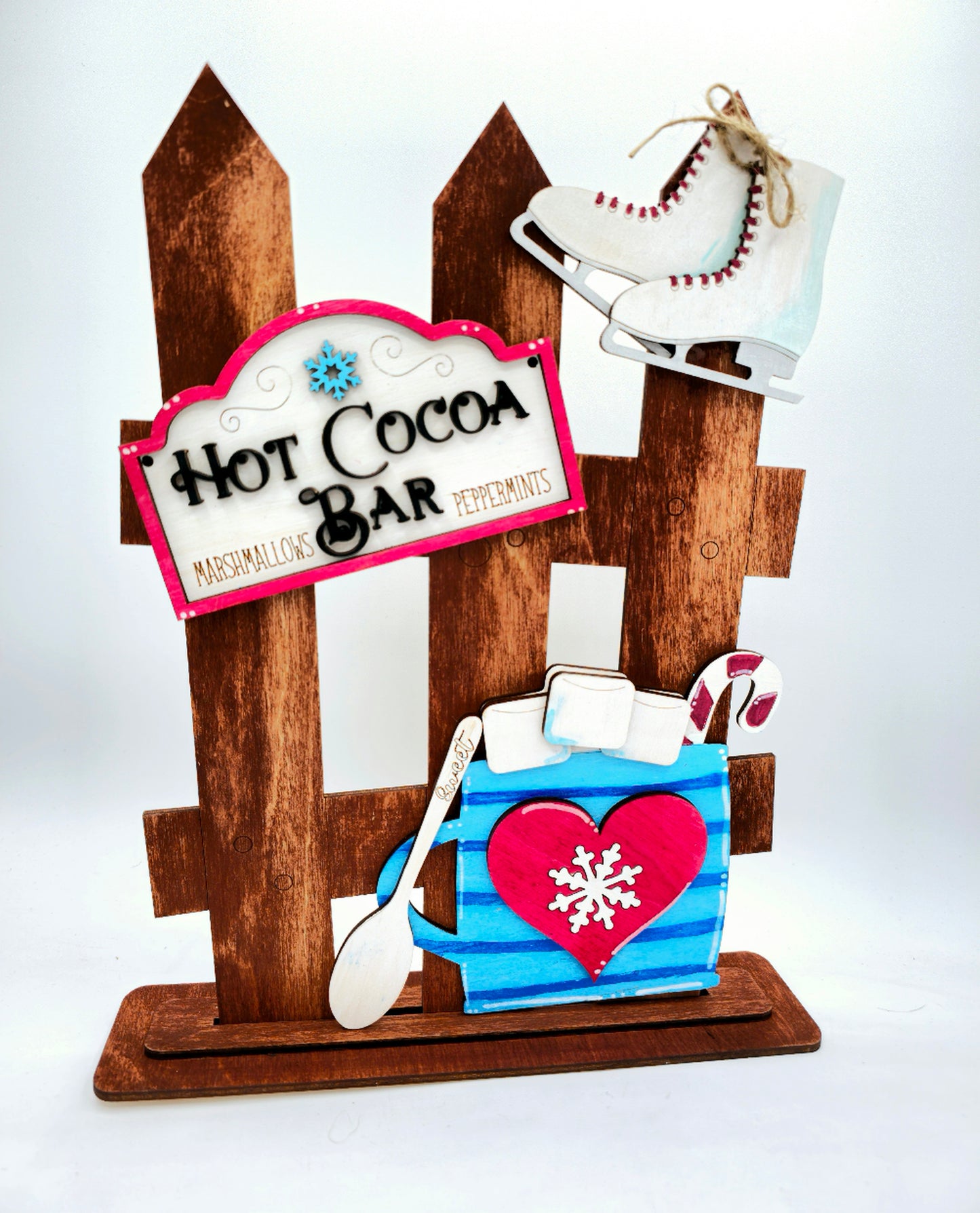 PAINTED - Hot Cocoa Fence