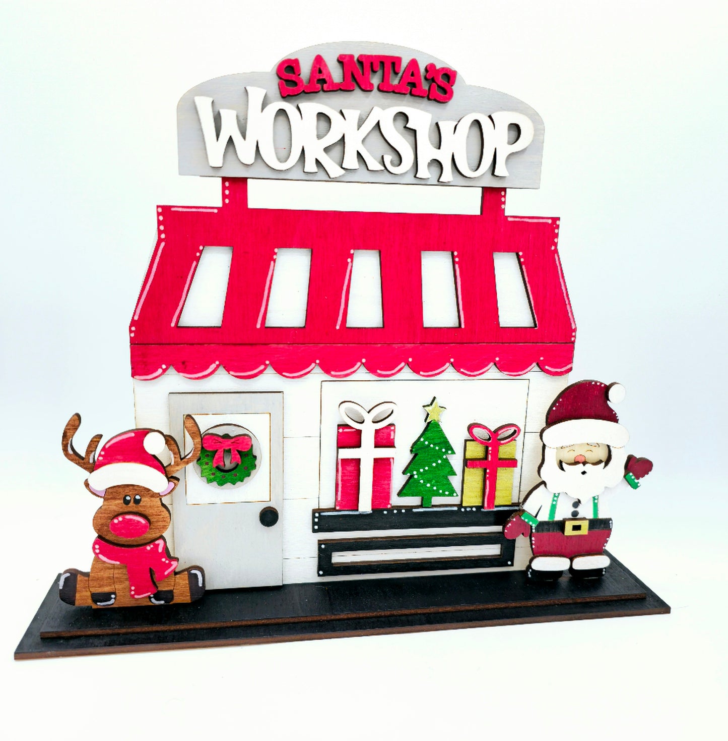 PAINTED - Santa's Workshop Sitter