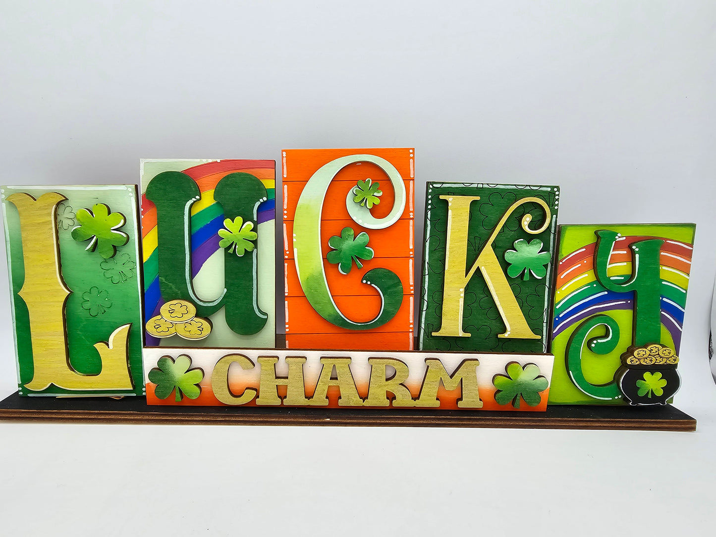 Valentine St. Patrick Reversible Sitter