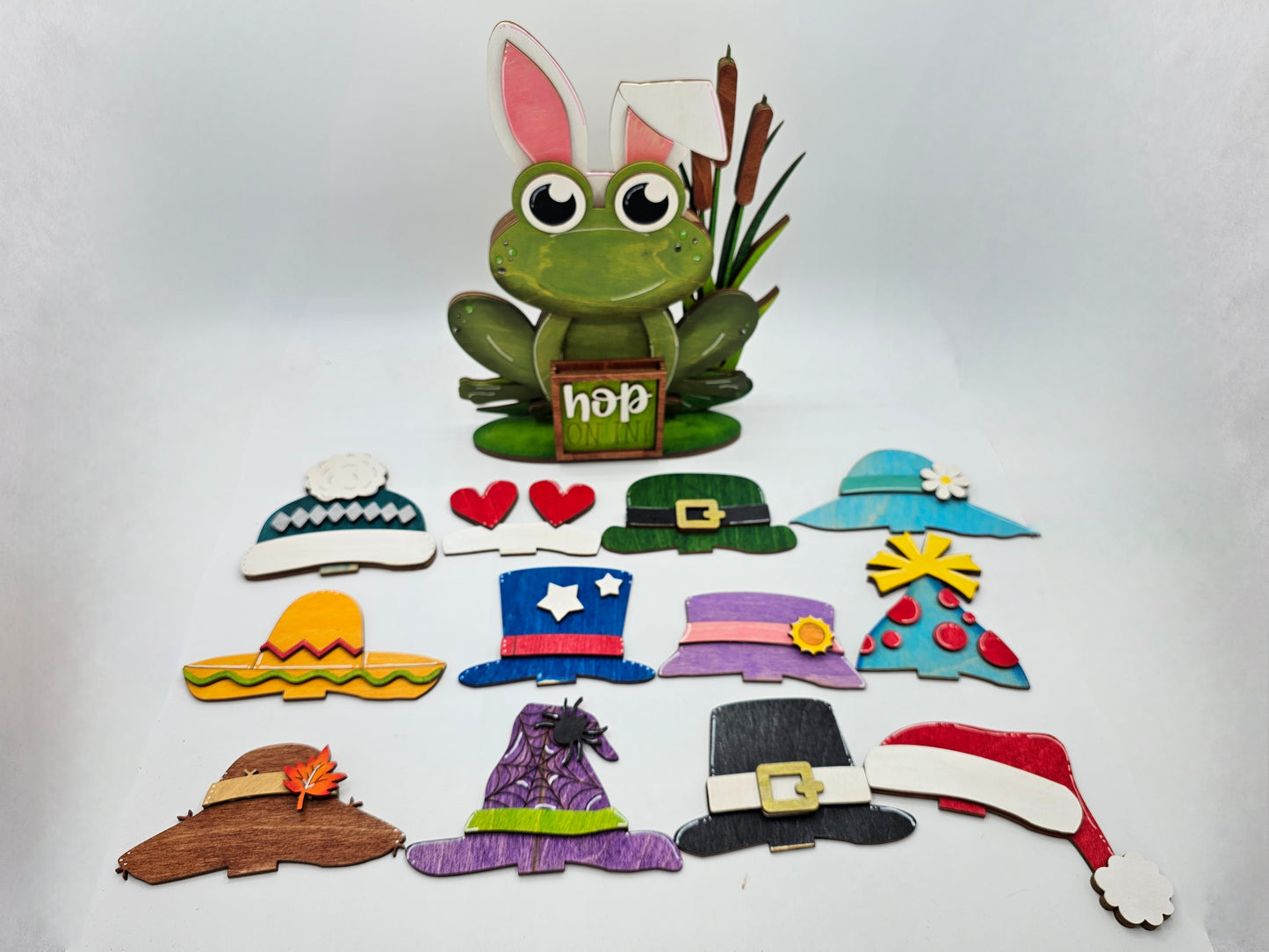 Animal Interchangeable Hats & Bows Kits
