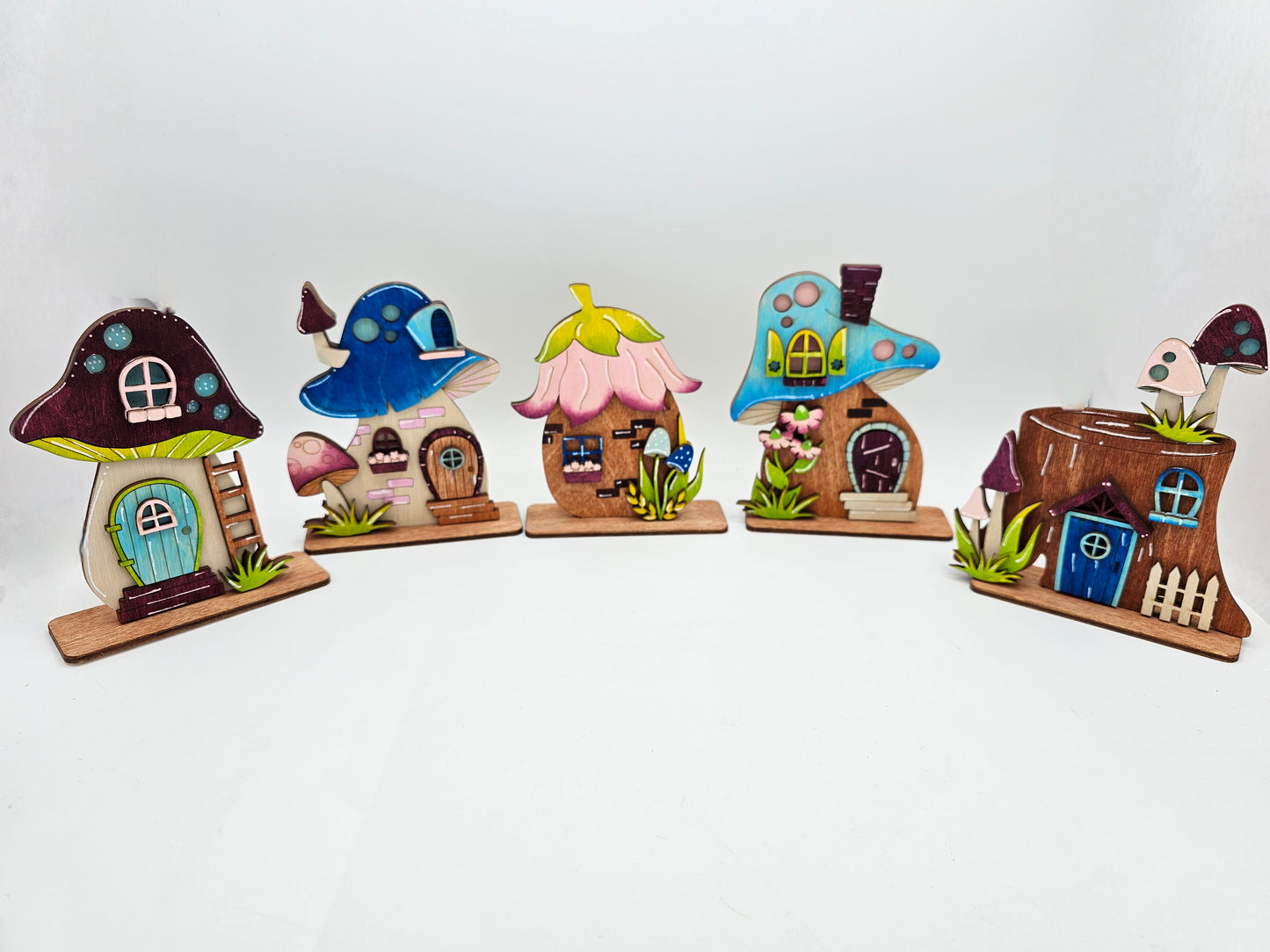 Mini Mushroom Houses