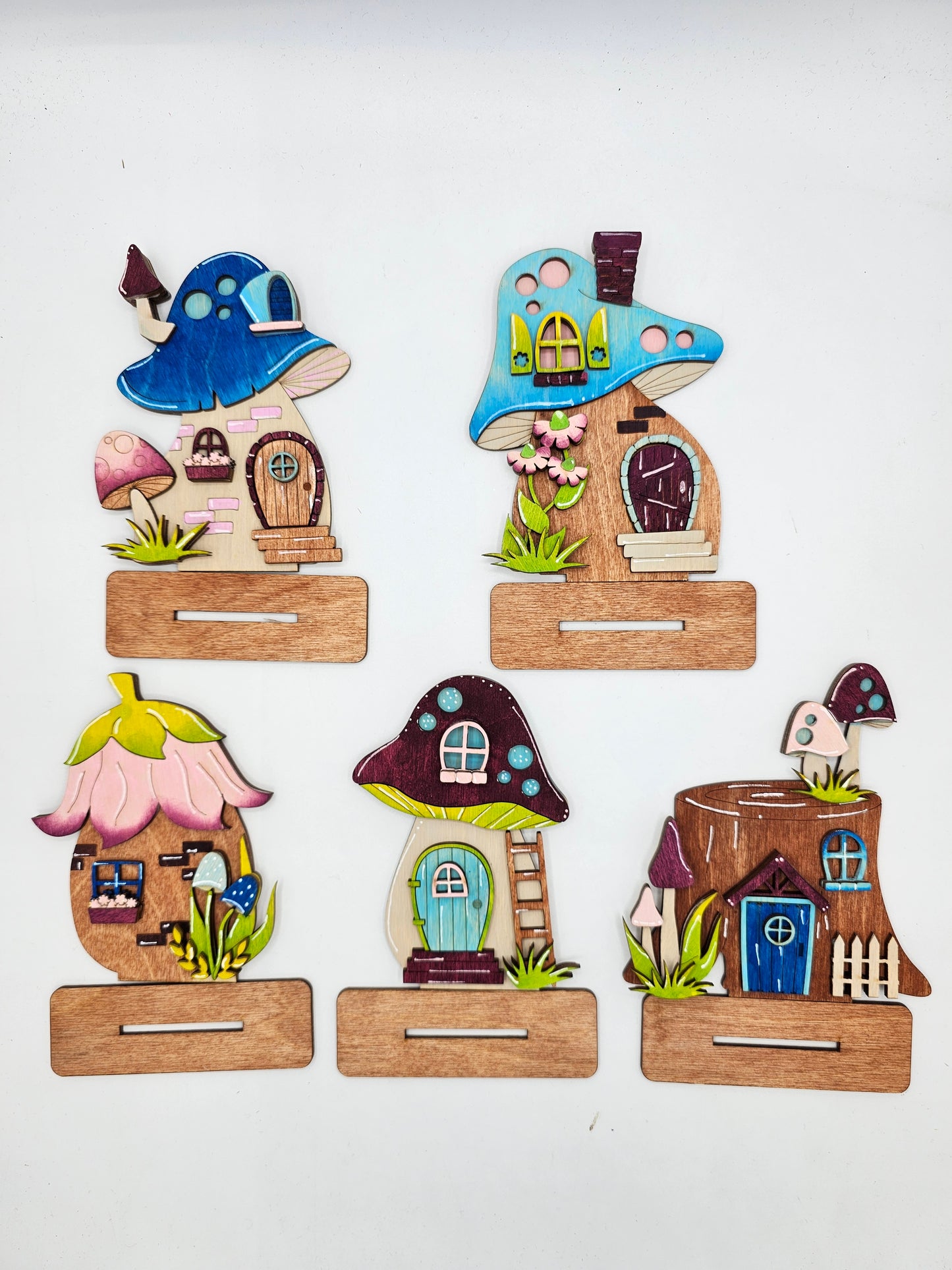Mini Mushroom Houses