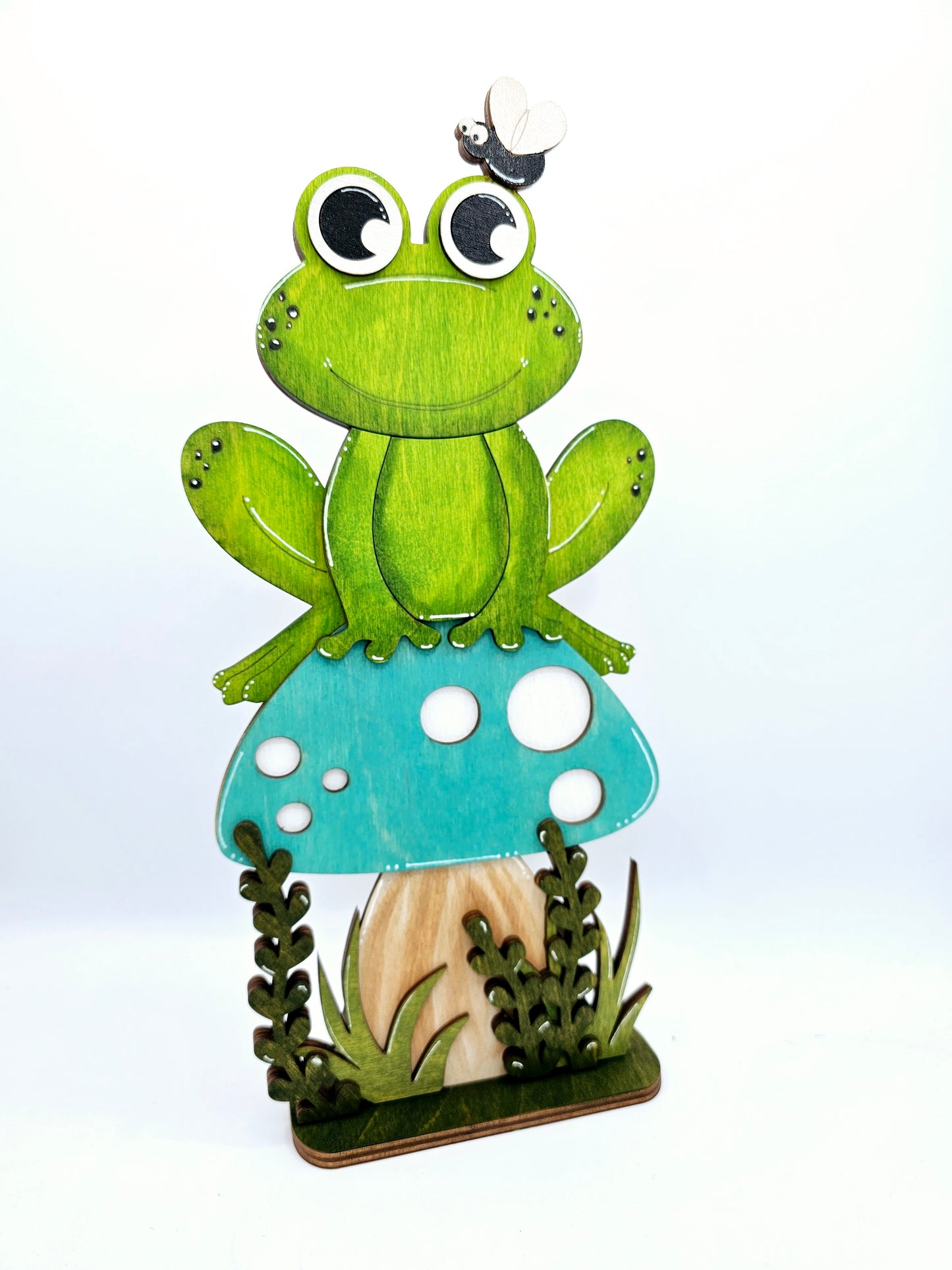 Frog Mushroom Sitter