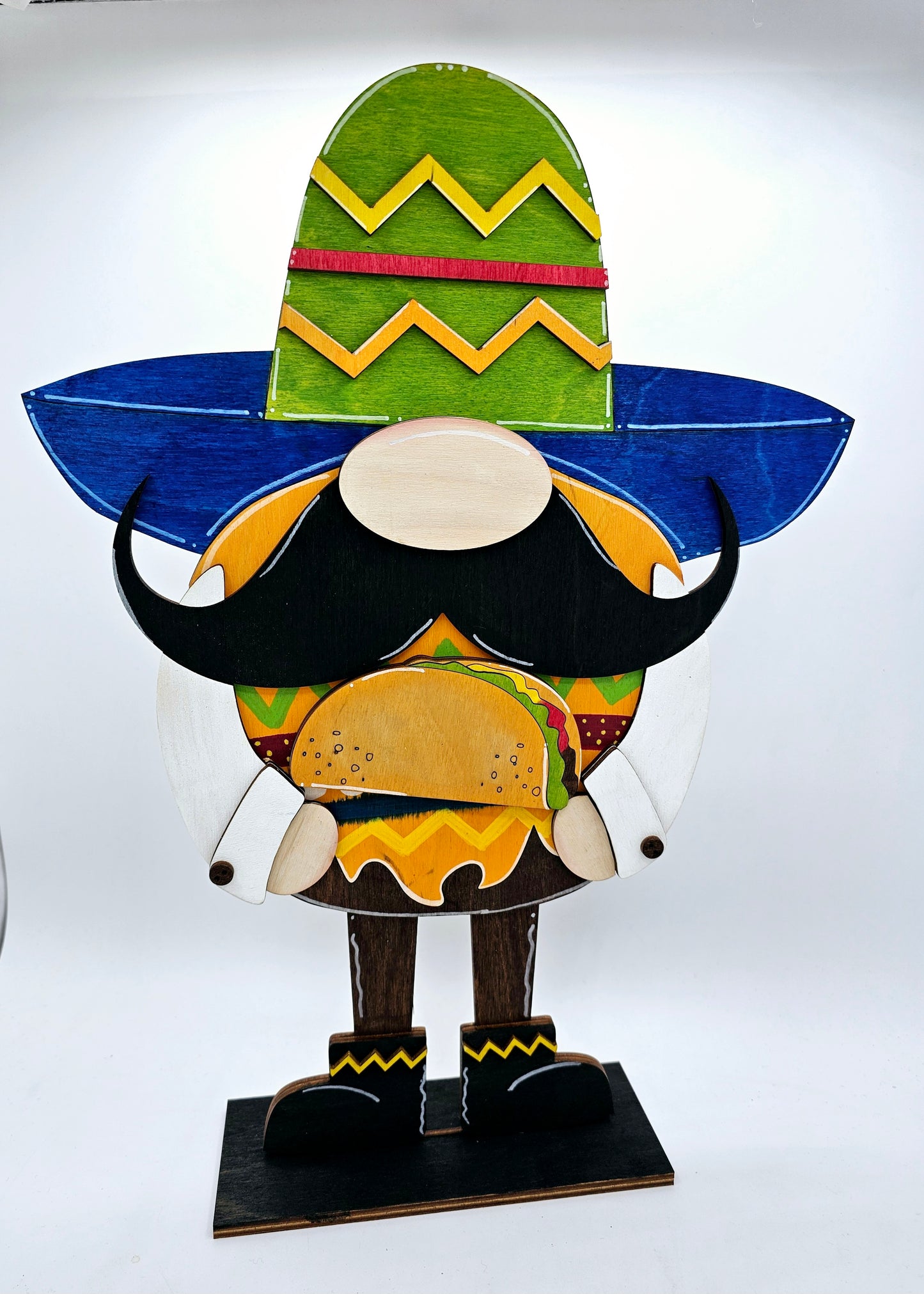 Large Latino Gnome Sitter - Male or Female