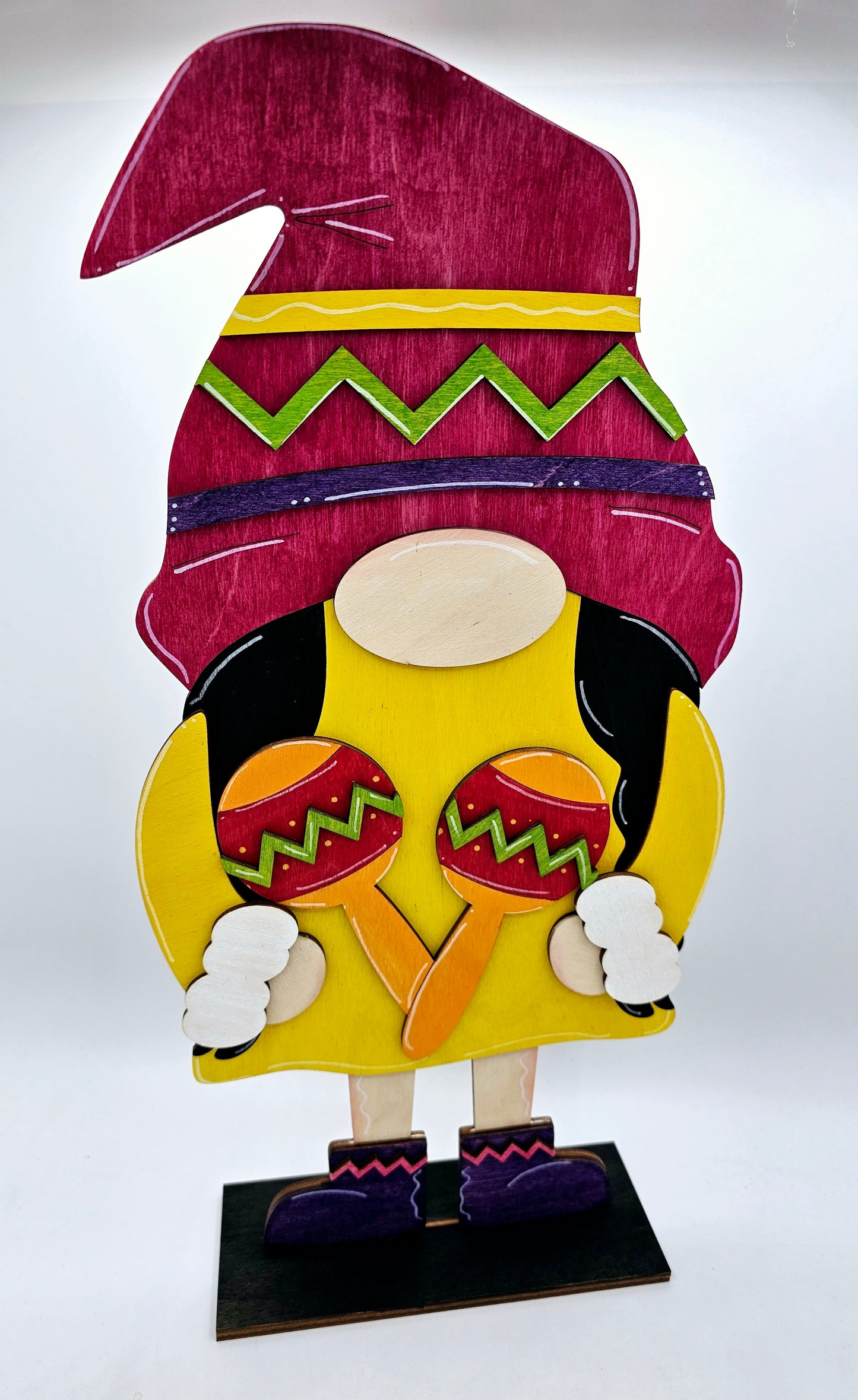 Large Latino Gnome Sitter - Male or Female