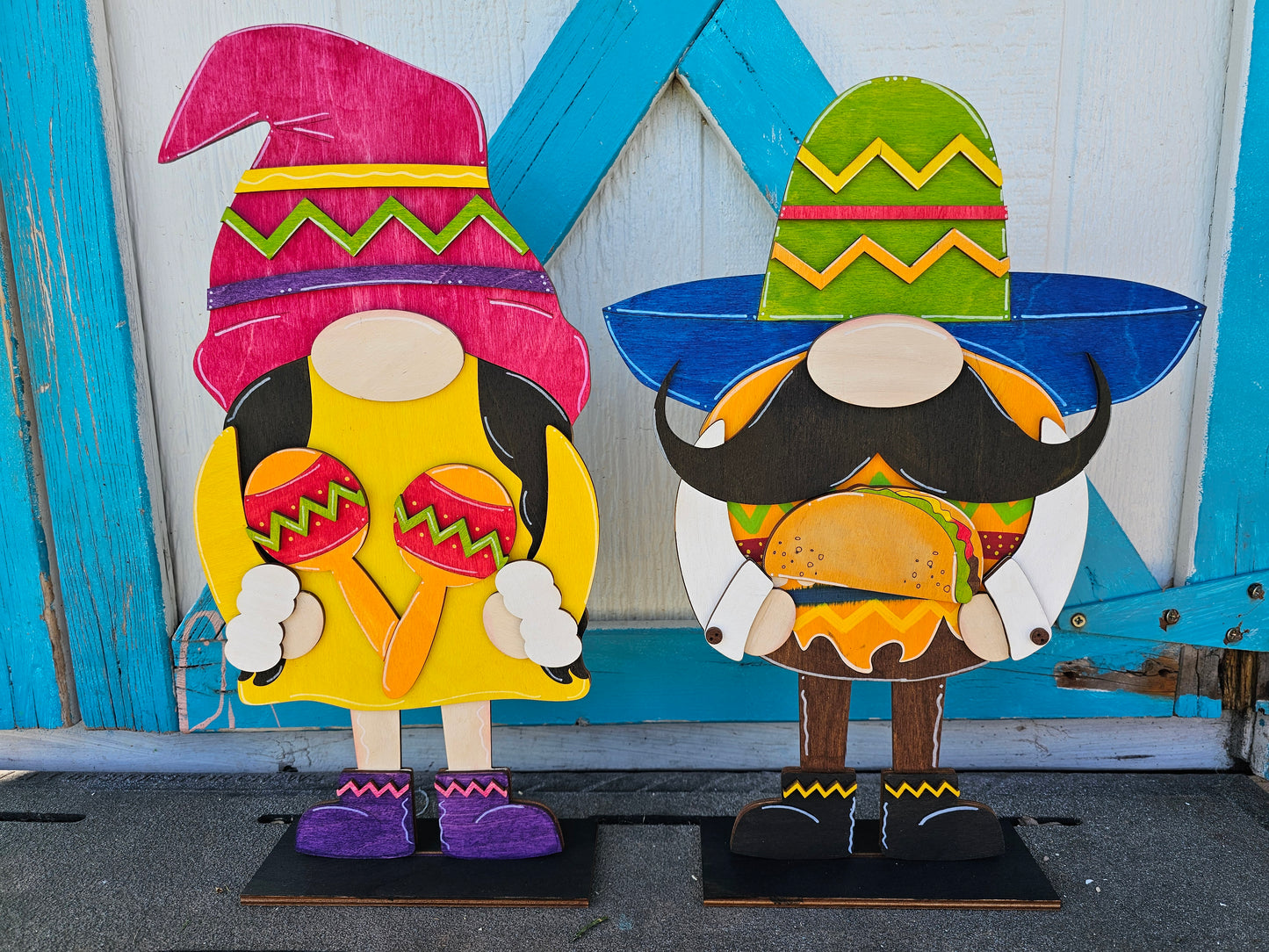 Large Latino Gnome Sitter - Male or Female
