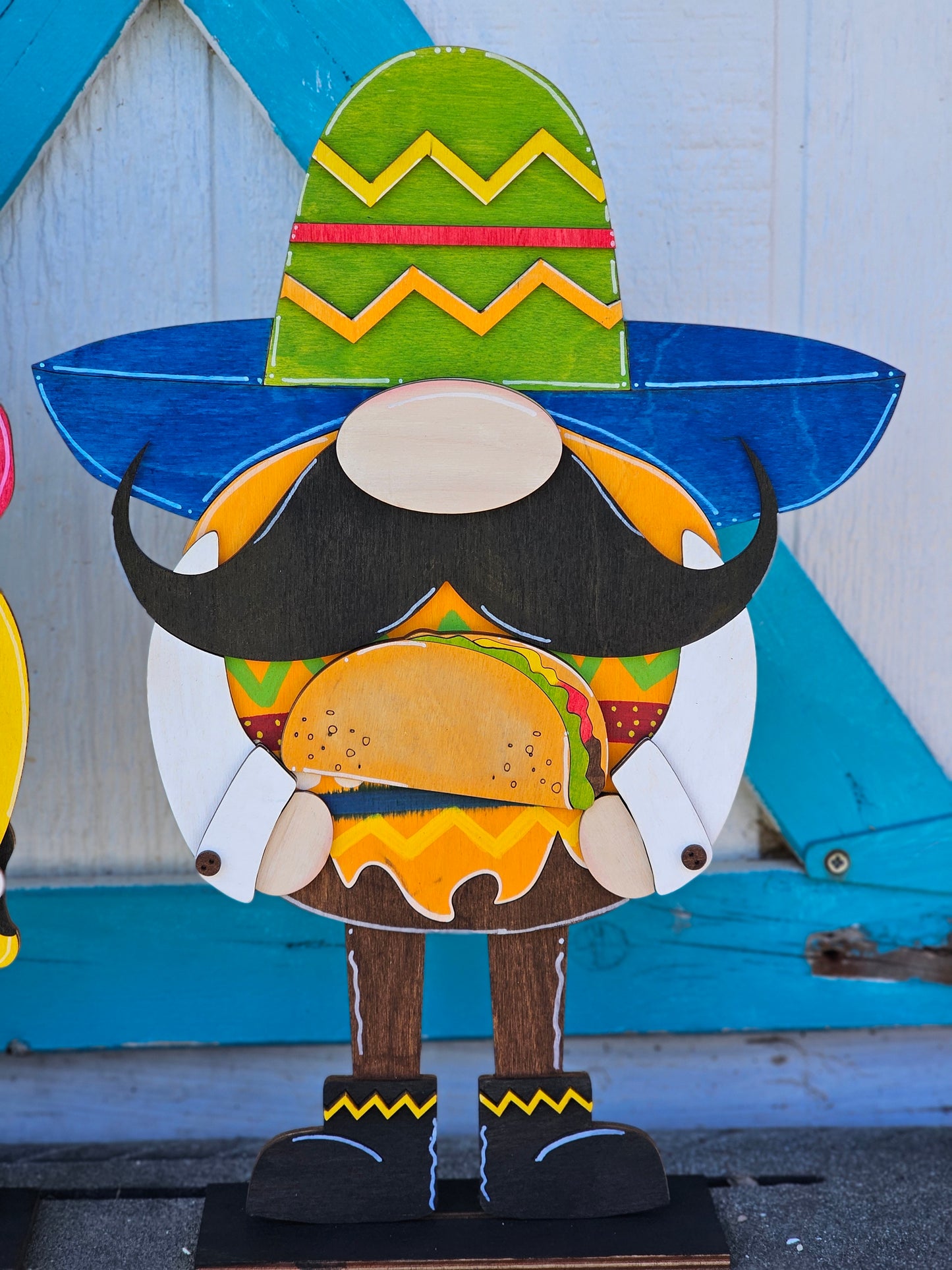 Large Latino Gnome Sitter - Male or Female