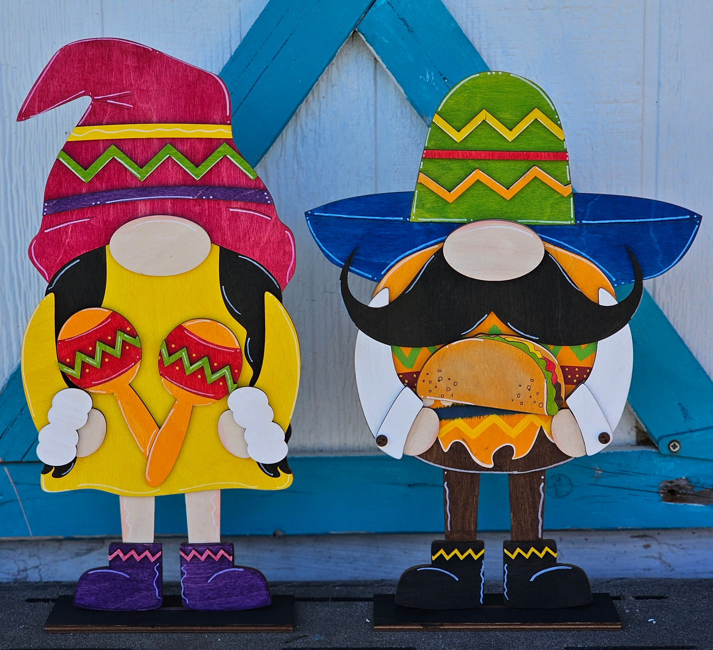 Large Latino Gnome Sitter - Male or Female