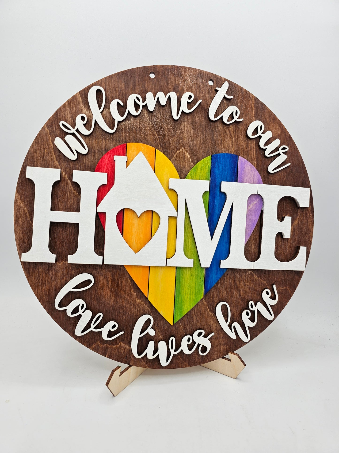 Pride Home Sign