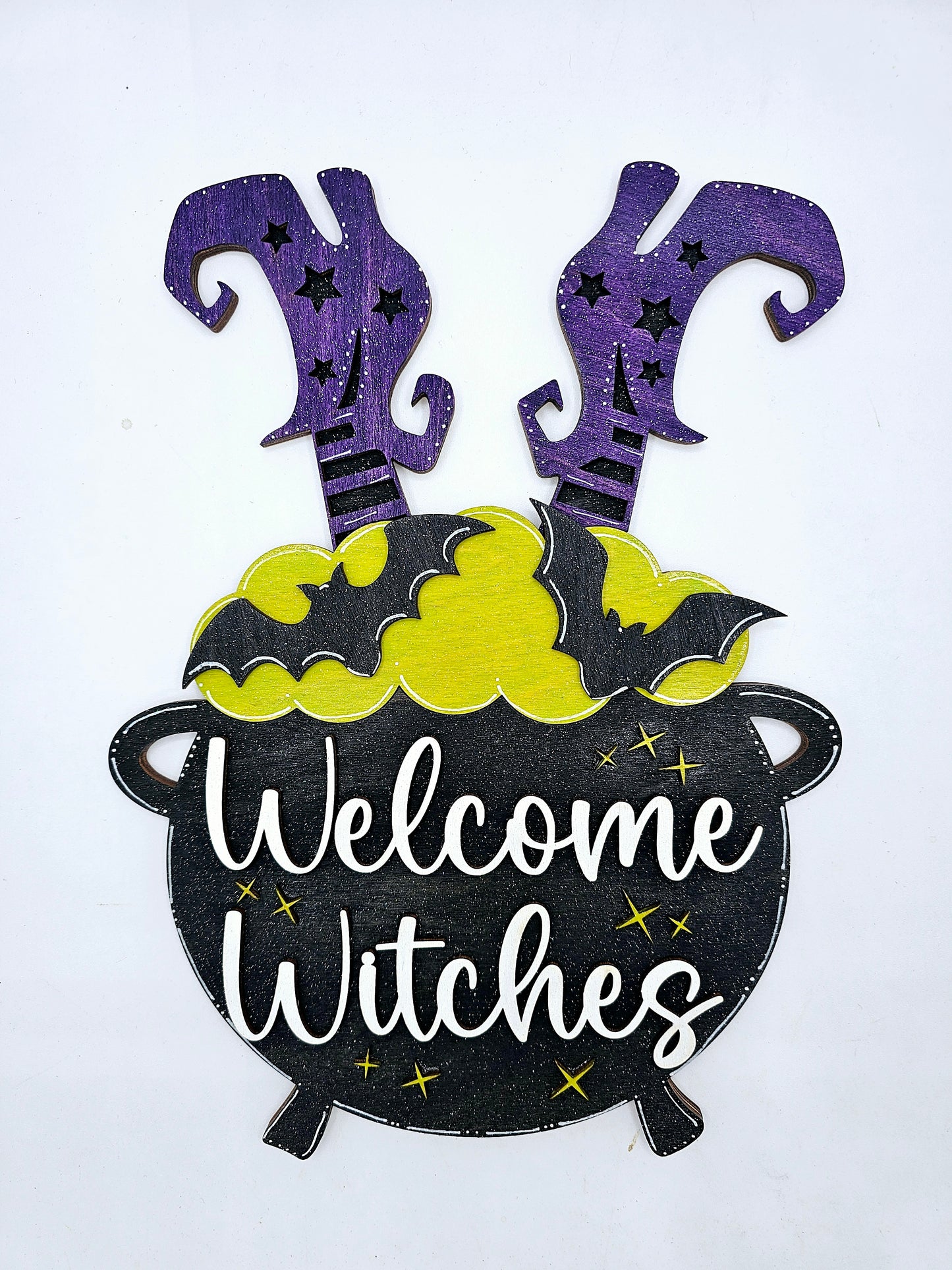 Welcome Witches with Legs
