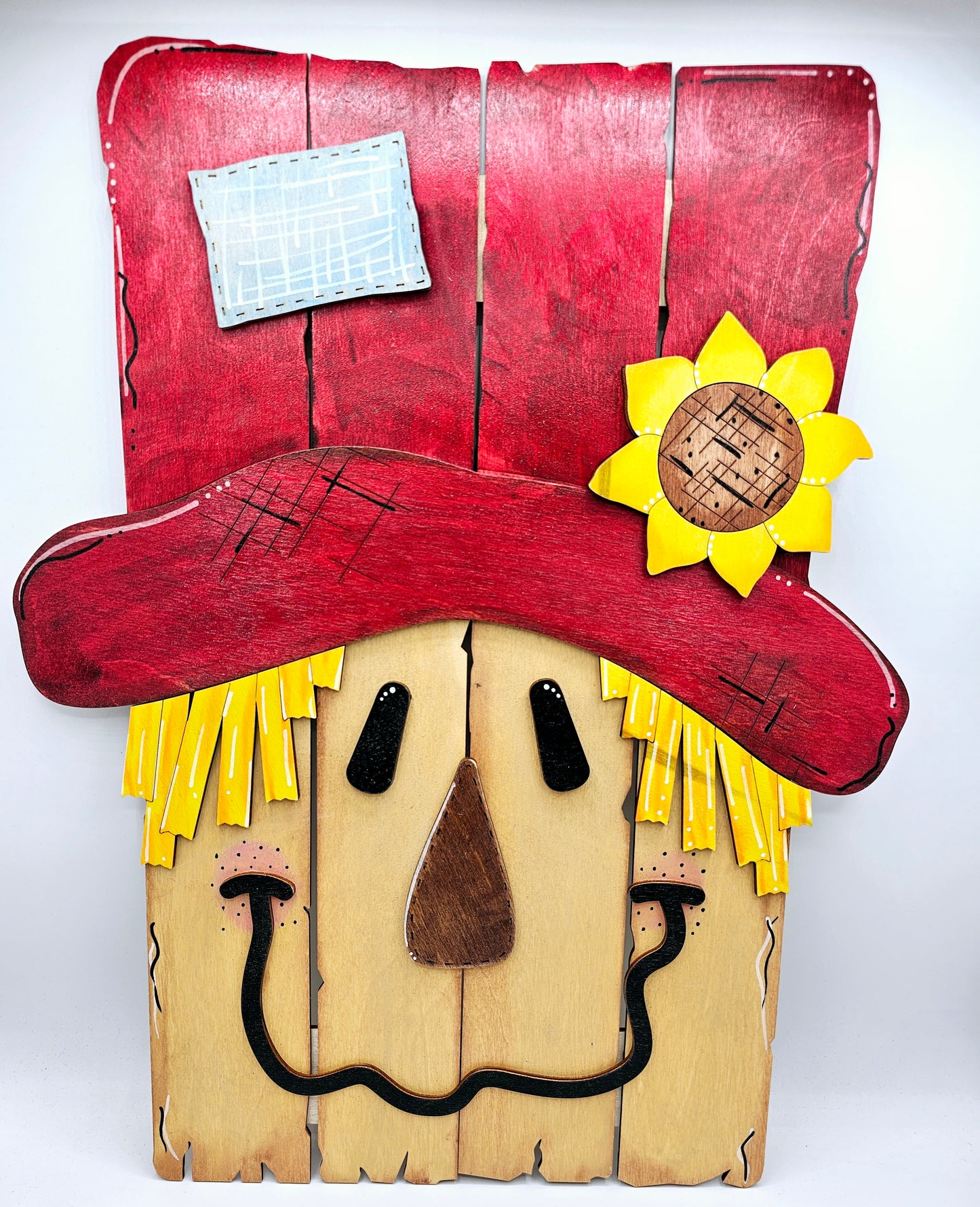 Scarecrow Plank Leaner