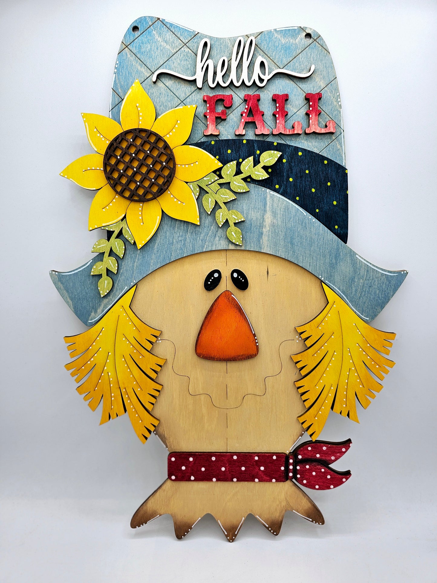 Scarecrow Door Hanger