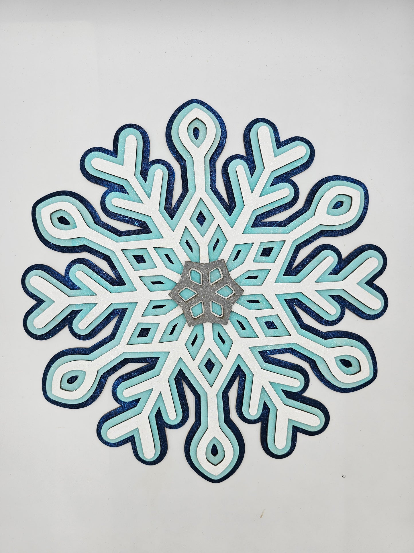Layered Snowflake Ornament