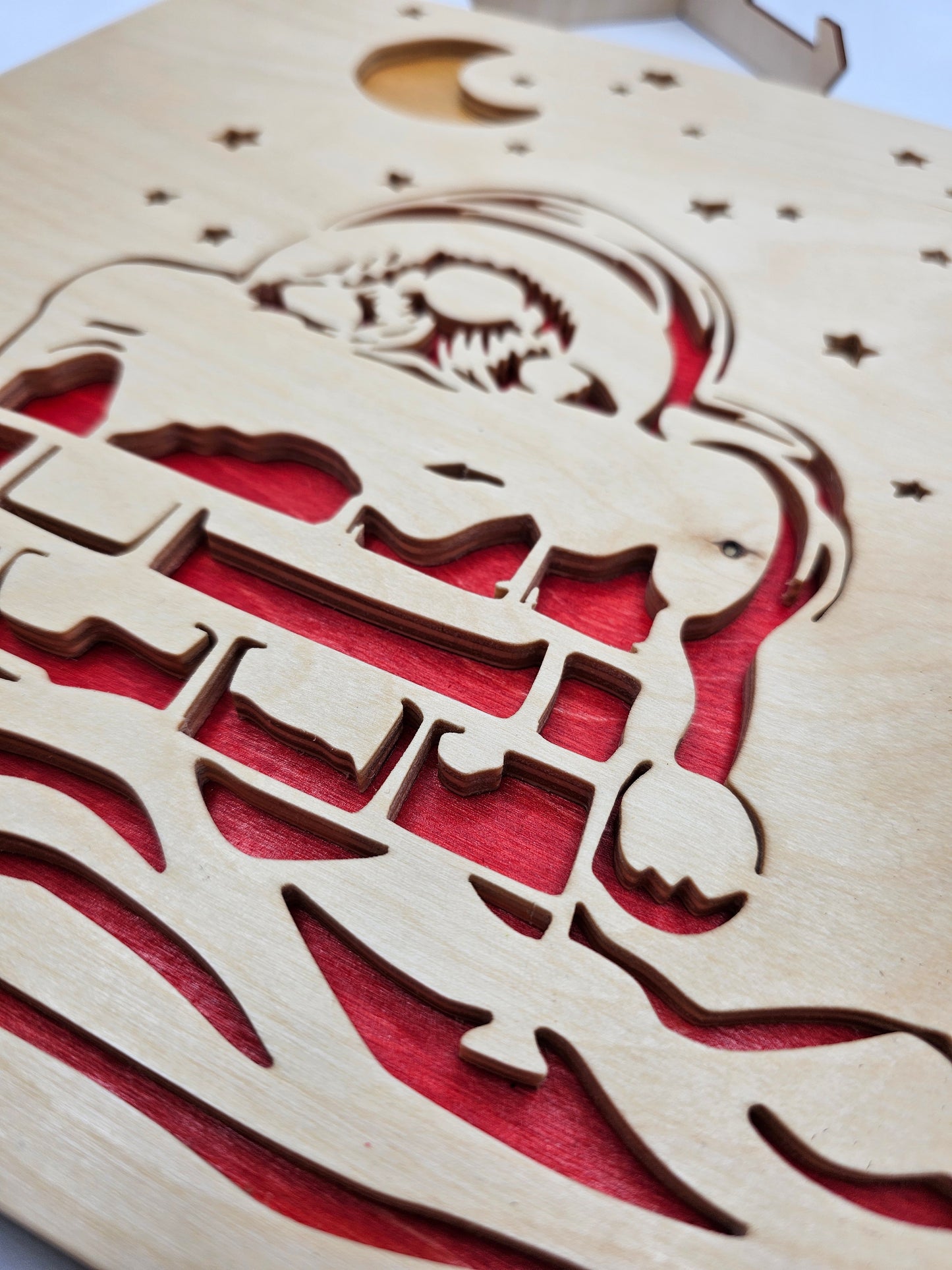 Gnome Chimney Scroll Saw Art