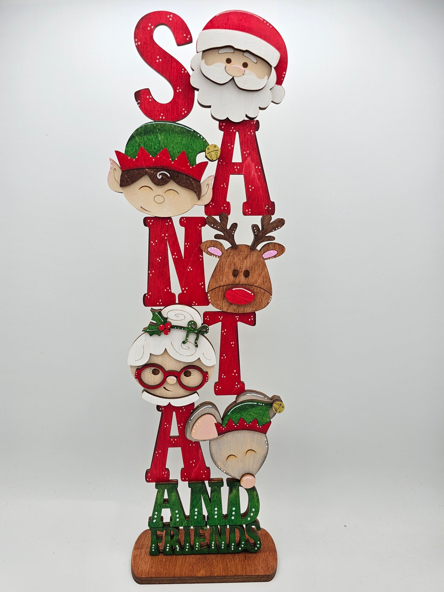 Santa & Friends Standing Sitter