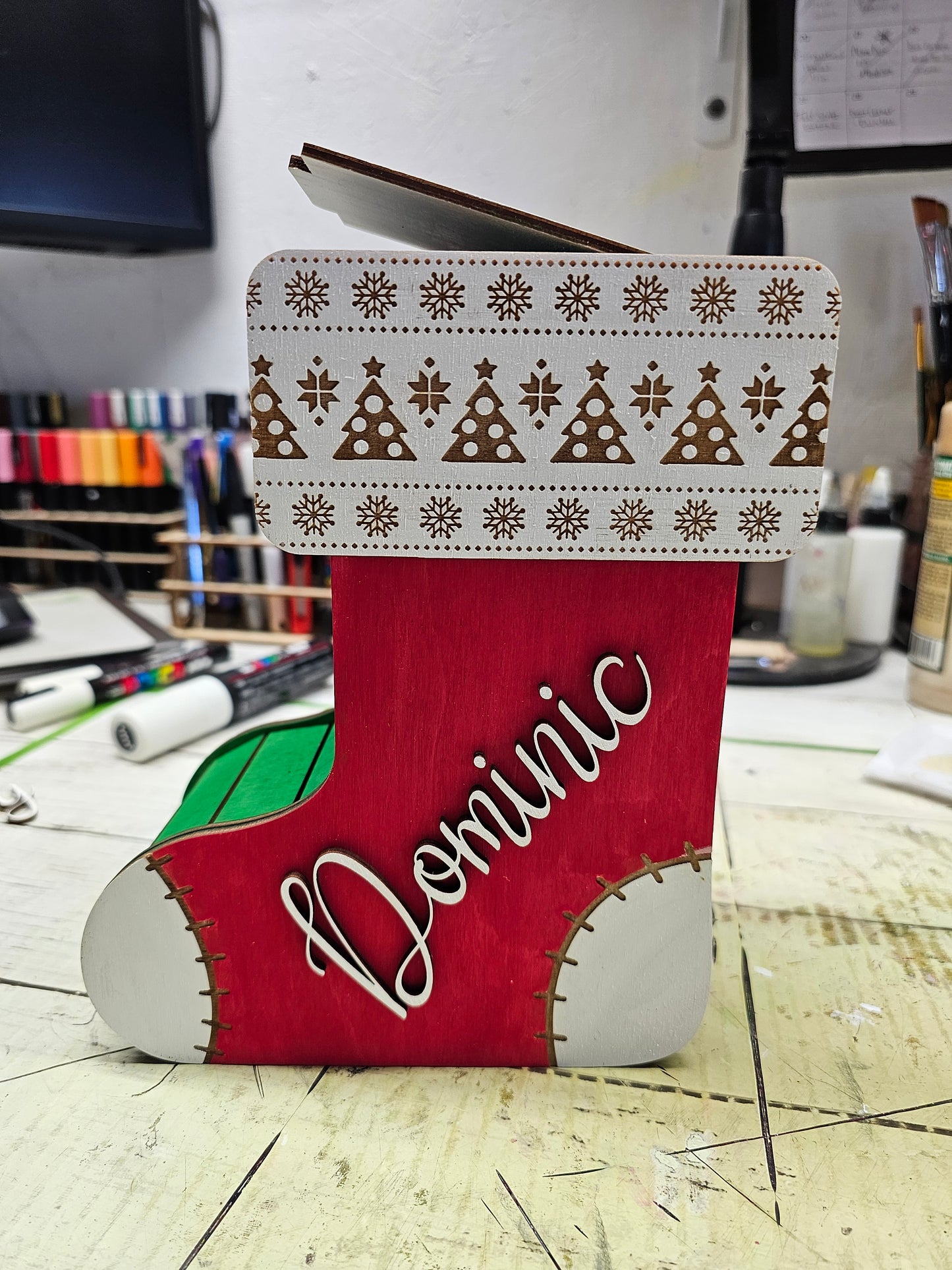 Christmas Stocking - 3D