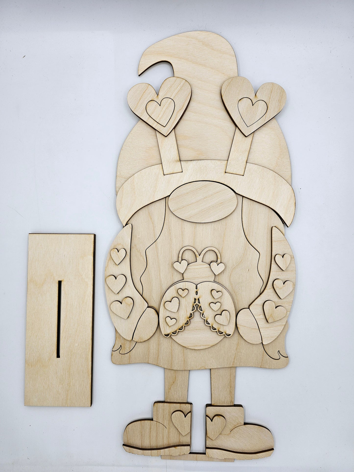 Large Valentine Gnome Sitter - Male or Female