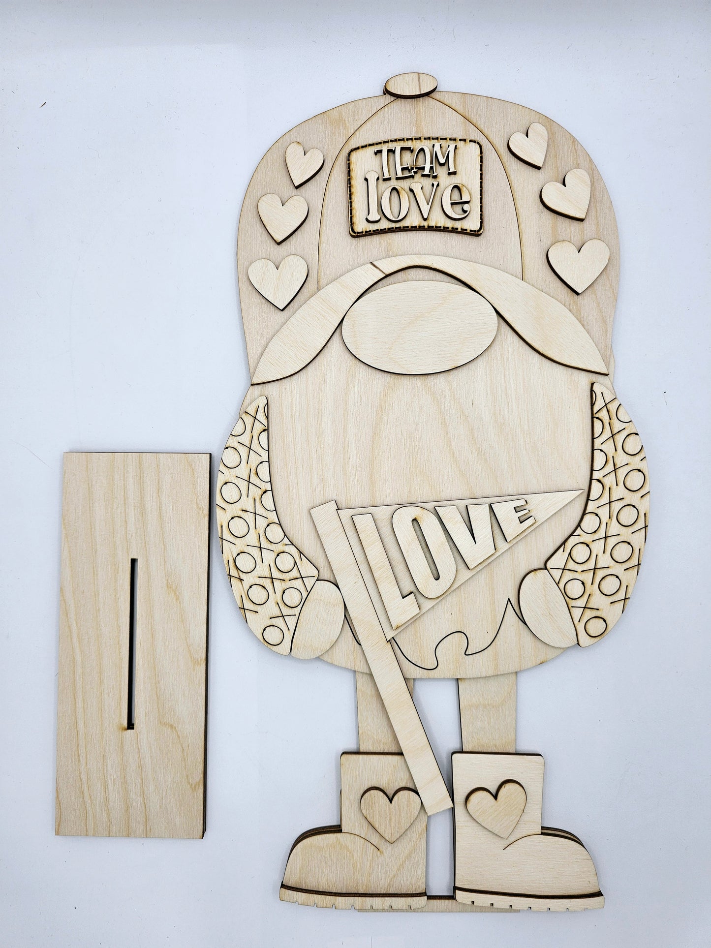 Large Valentine Gnome Sitter - Male or Female
