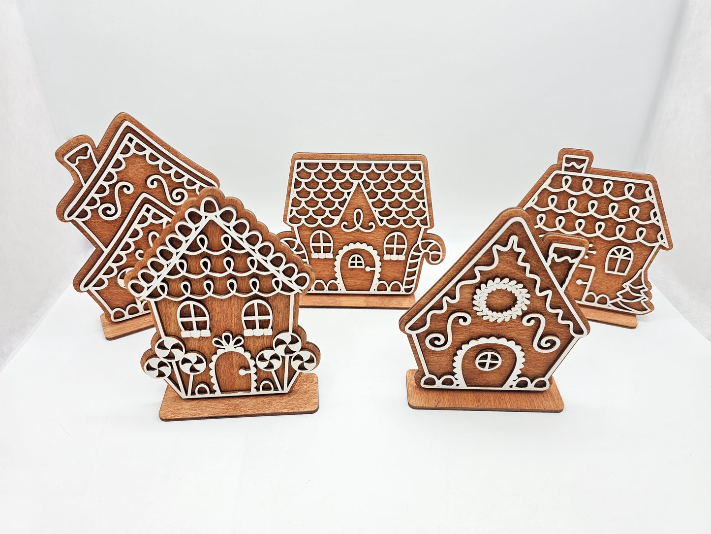 Gingerbread Simple Mini Houses