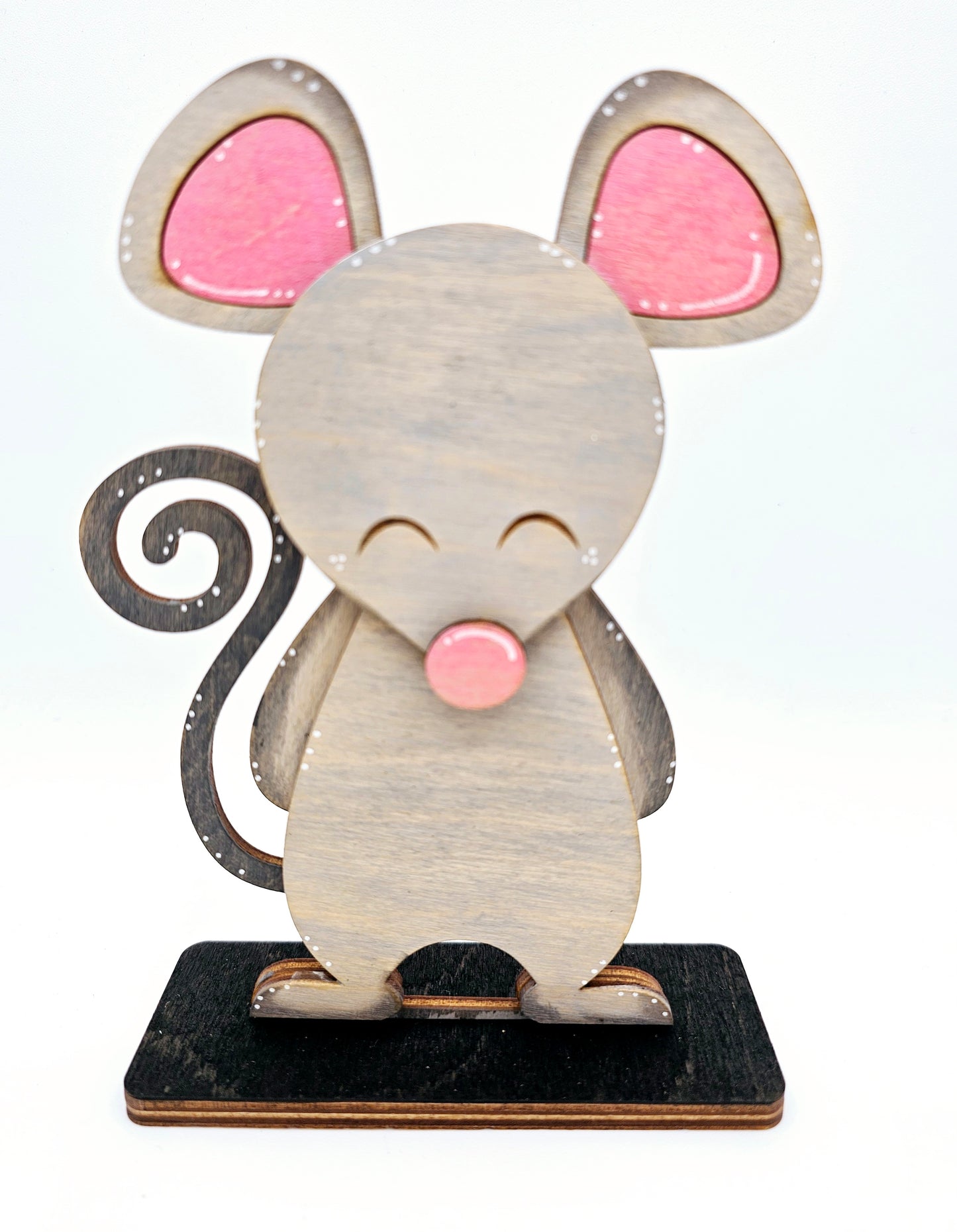PAINTED - Mouse Sitter