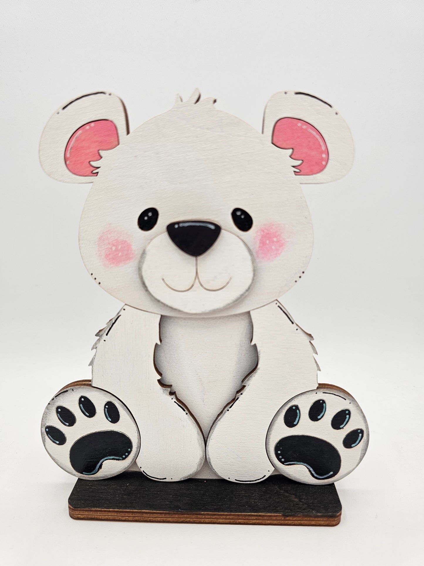 PAINTED - Bear Sitter