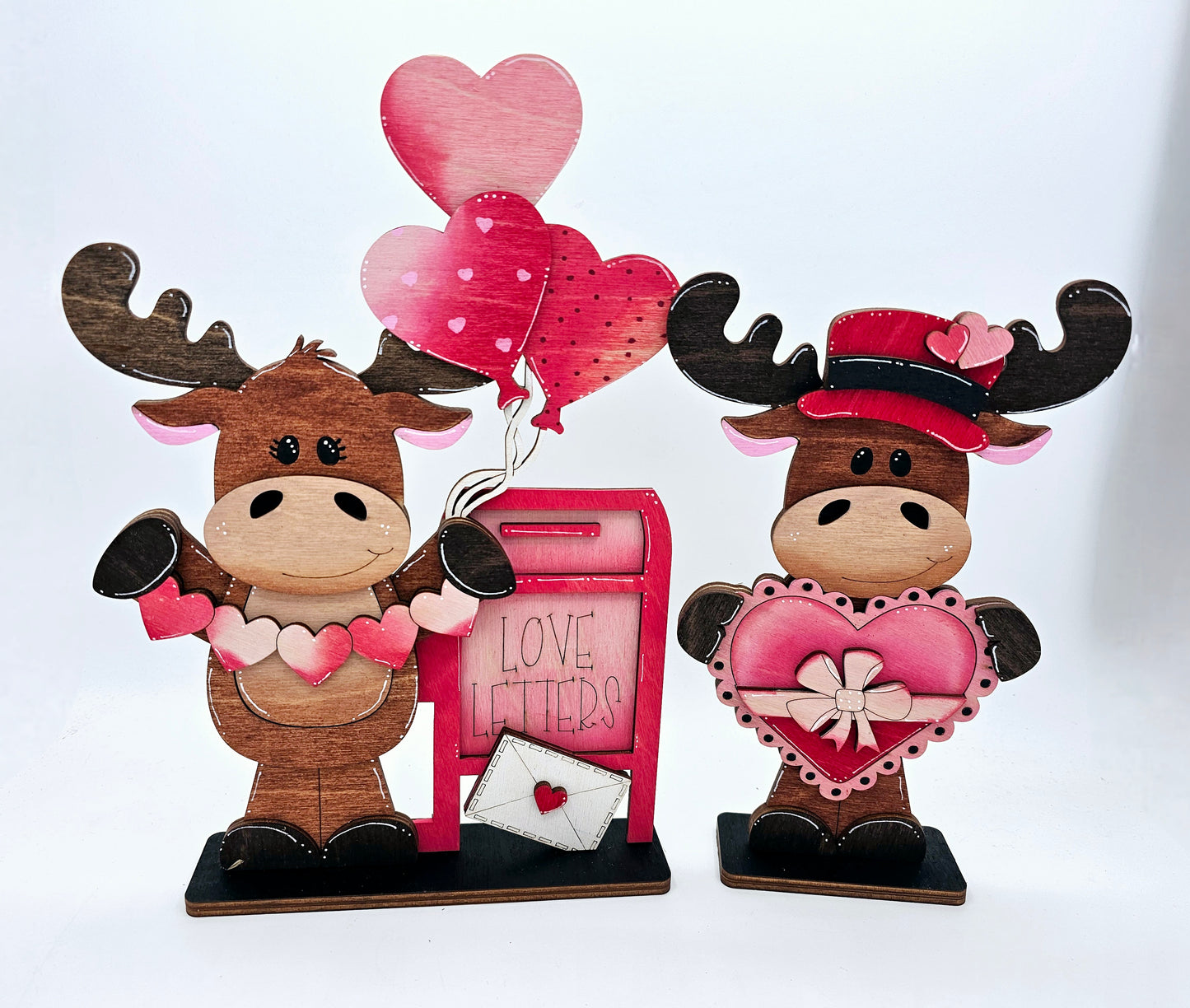 Valentine Moose Couple