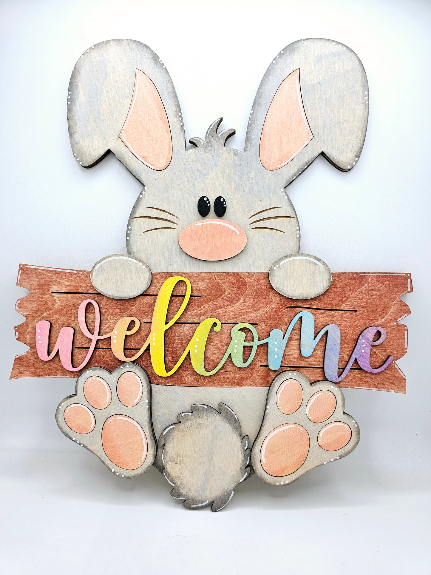 Bunny Welcome Door Hanger