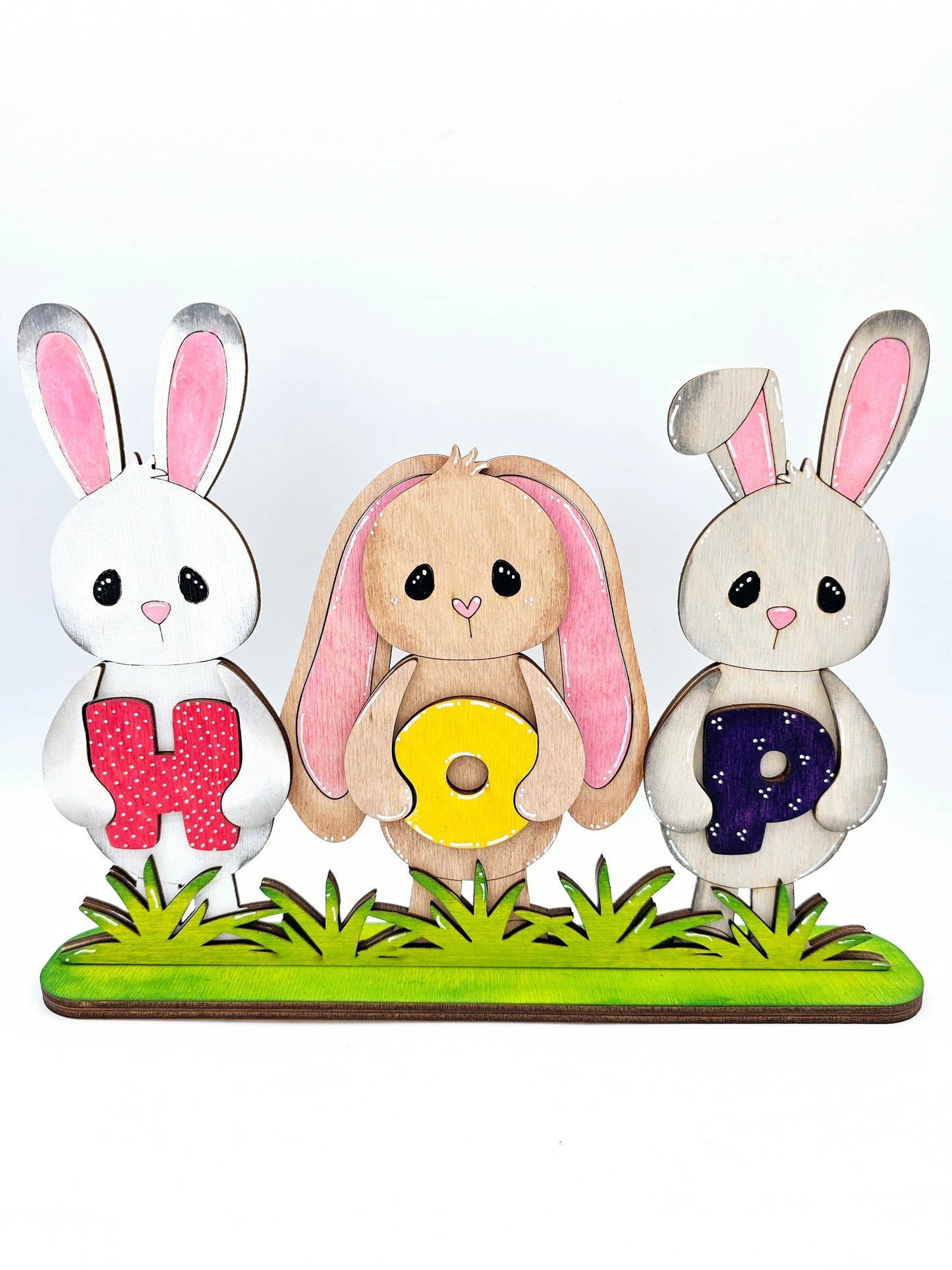 PAINTED - Easter Bunny Hop Sitter
