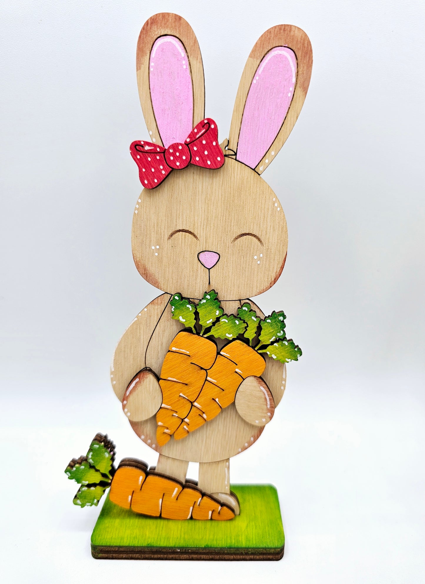 PAINTED - Easter Bunny Sitters x5