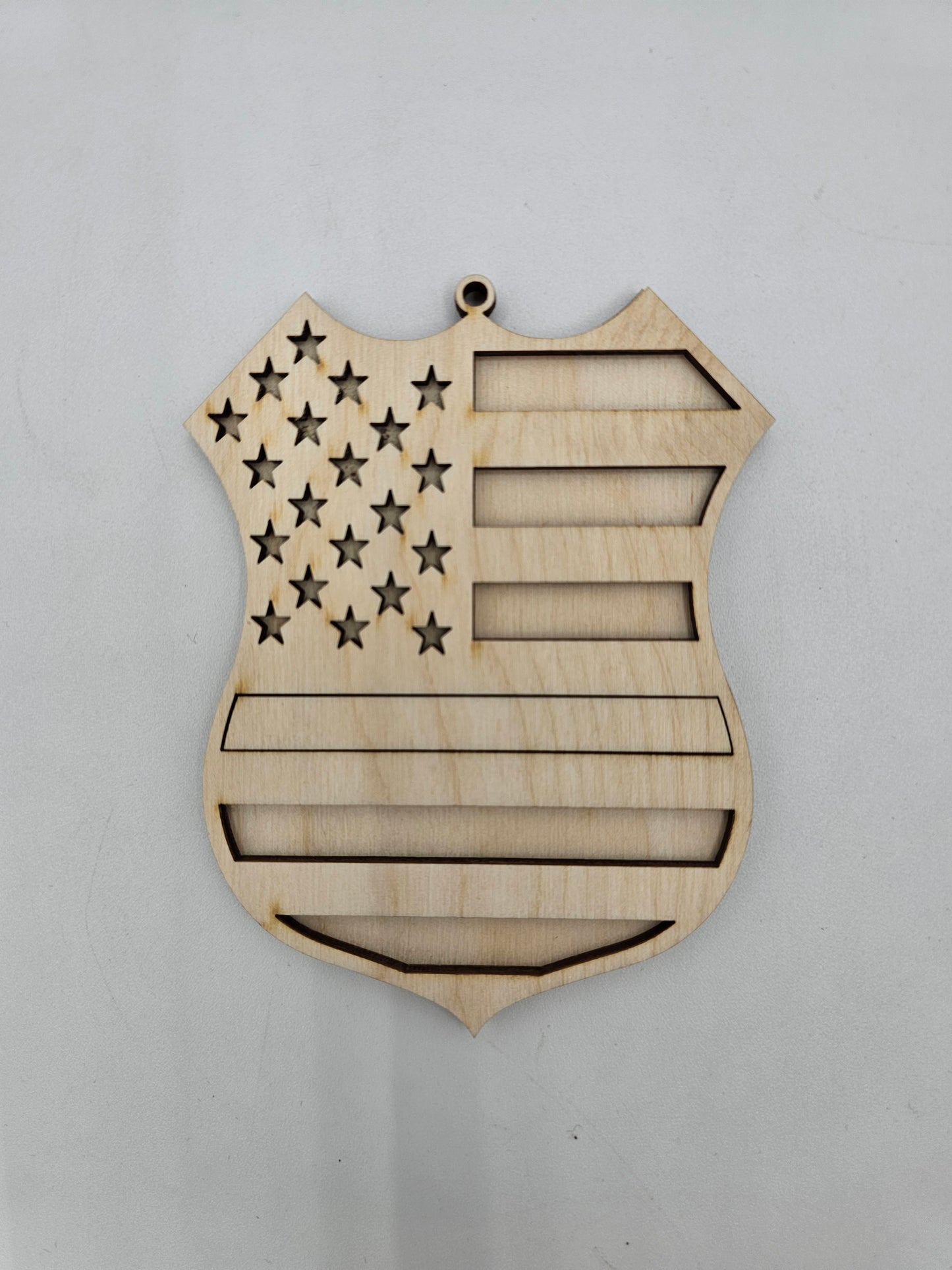 Law Enforcement Badge Ornament