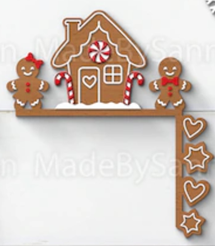 Gingerbread Door Corner