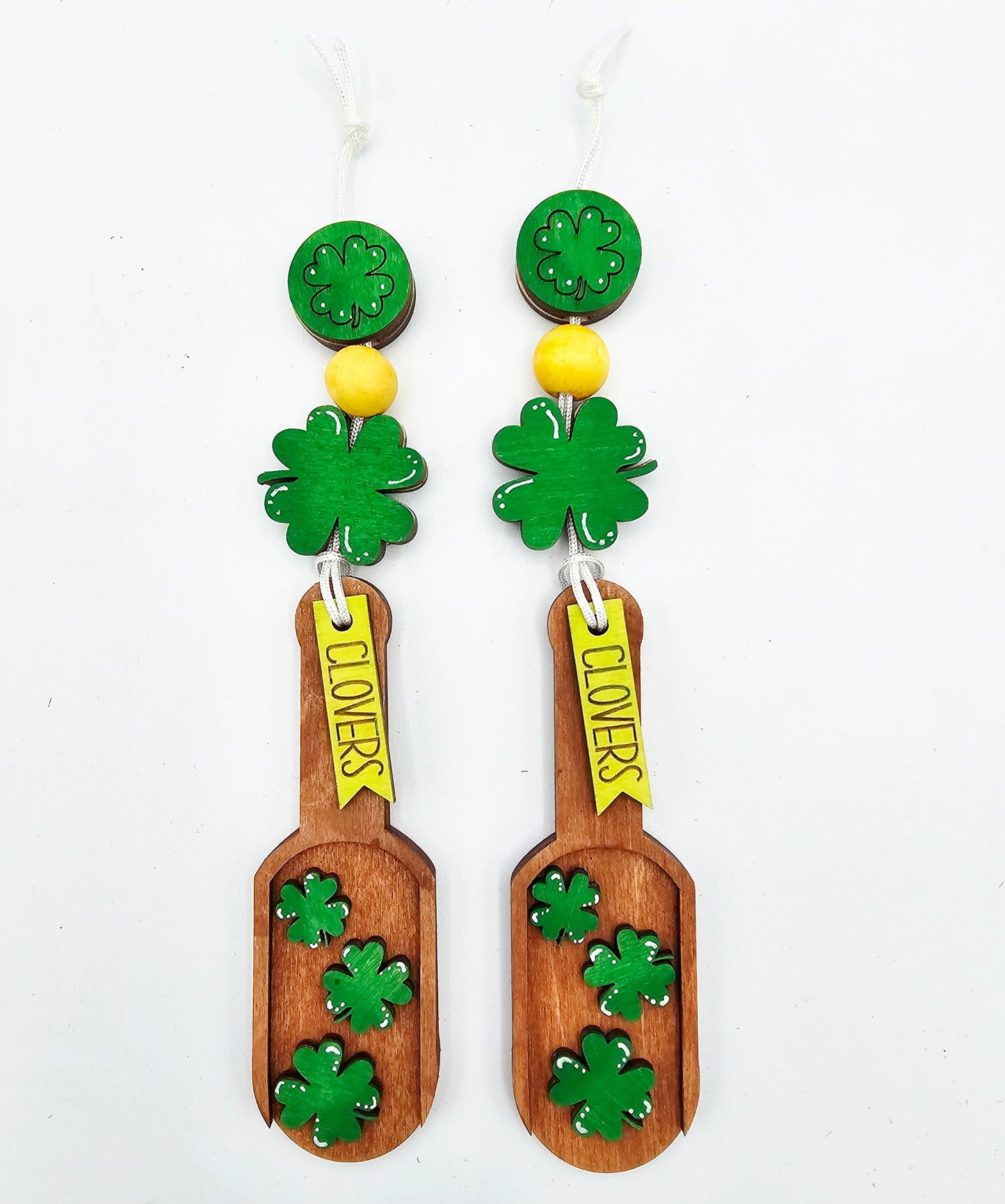 St. Patrick Scoop Ornament Tag