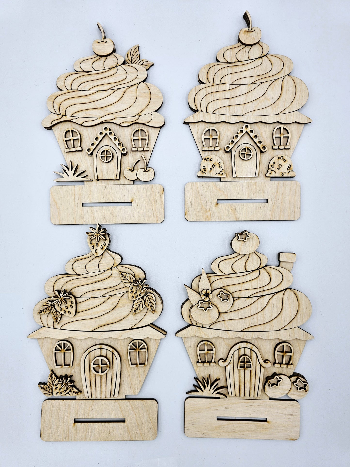 Mini Cupcake Houses
