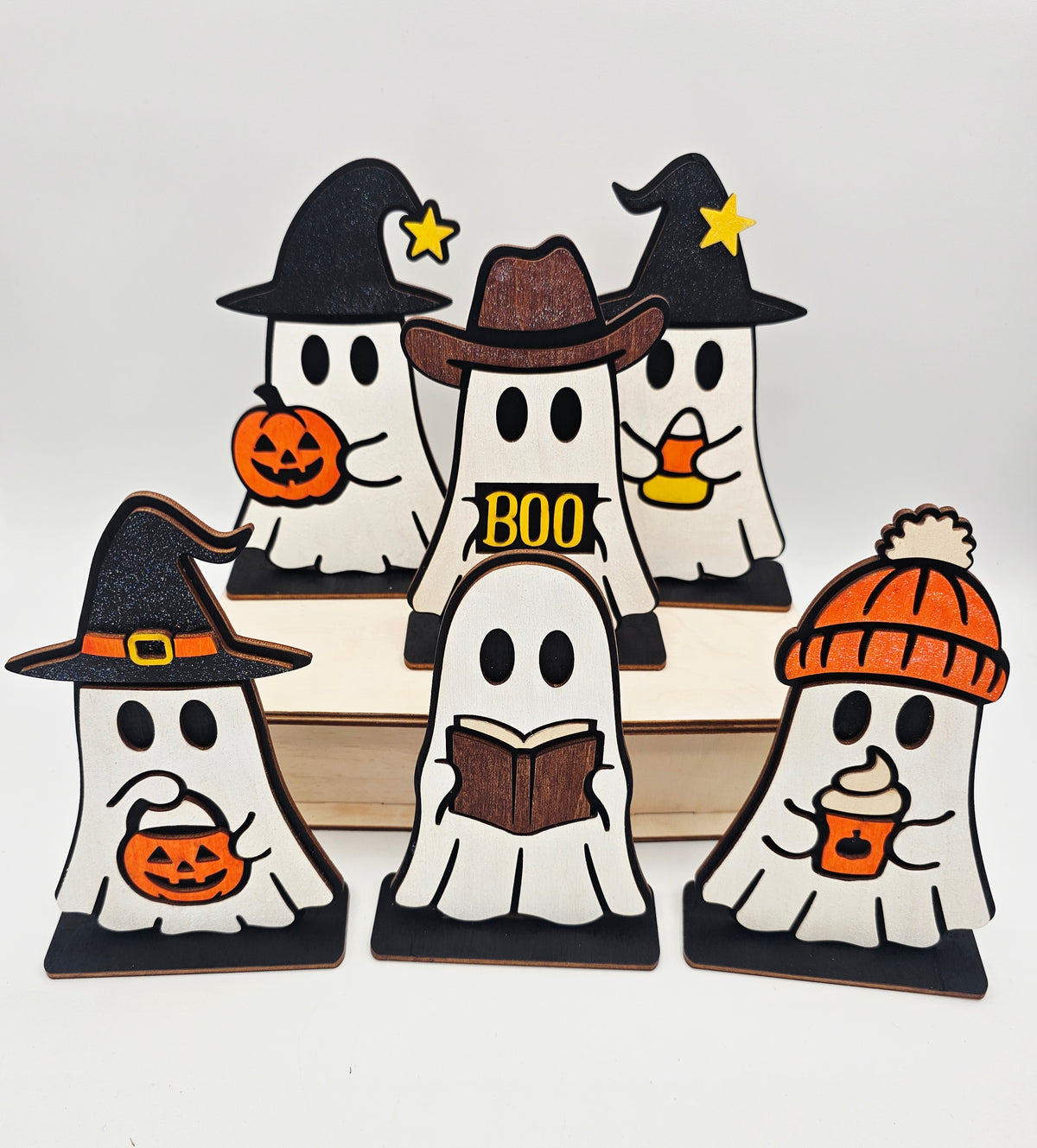 PAINTED - Ghost Sitters x6