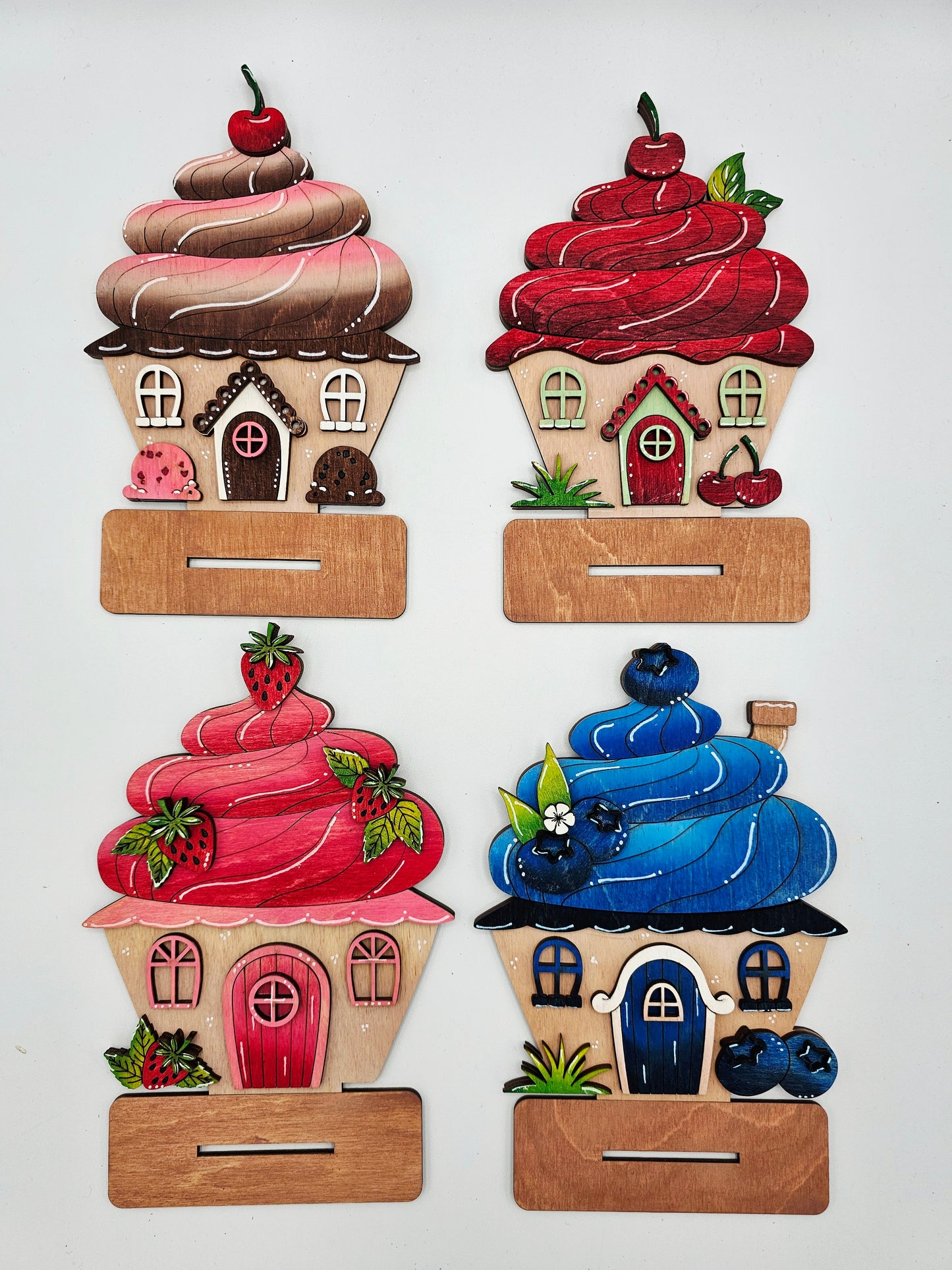 Mini Cupcake Houses