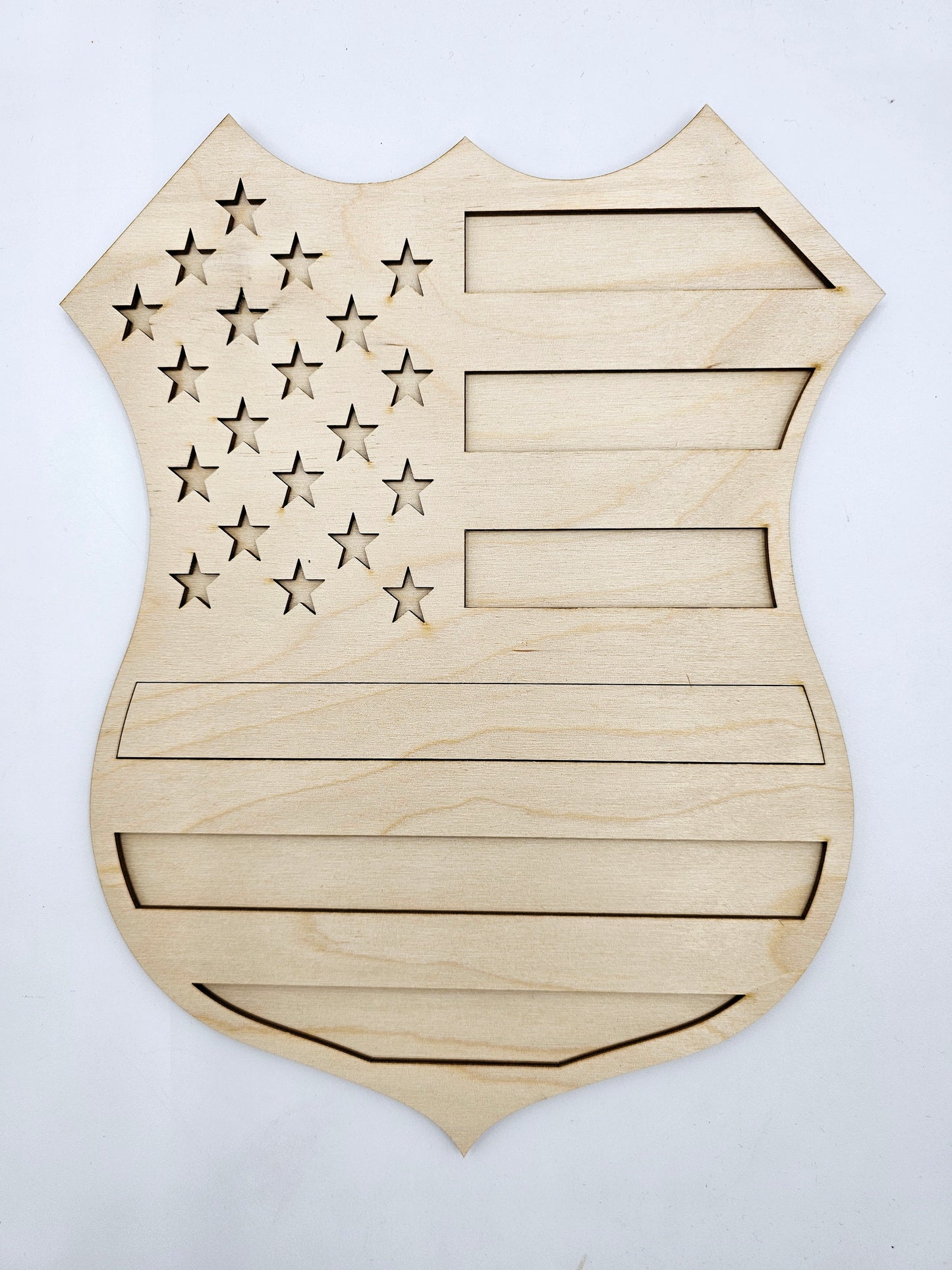 Law Enforcement Badge Sign