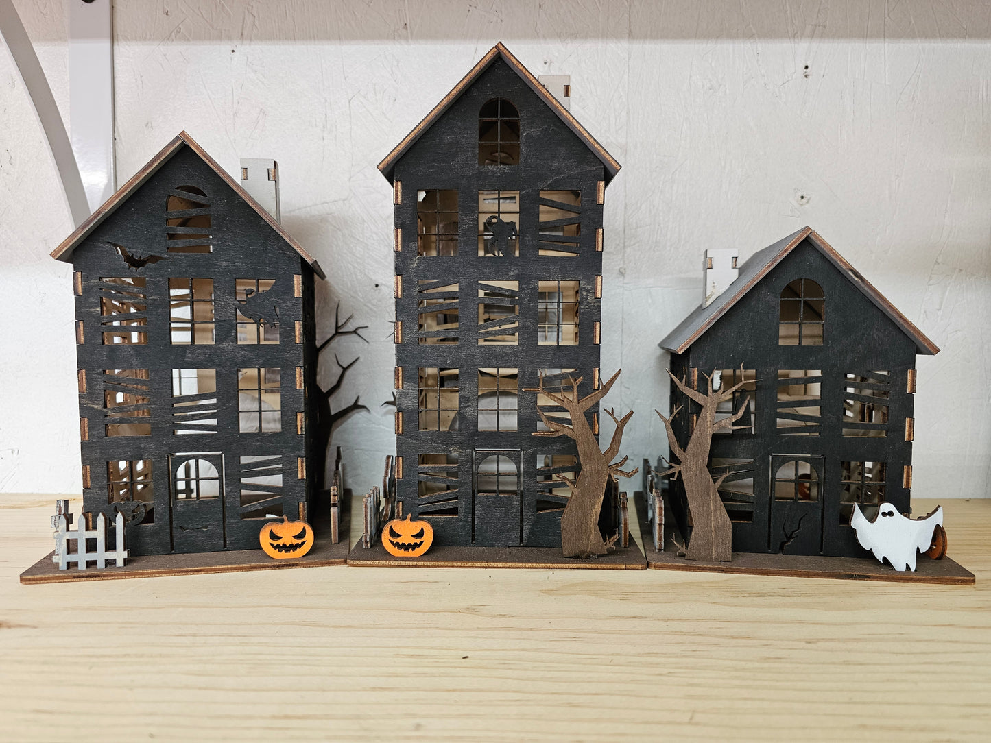 Haunted Houses - Set of 3