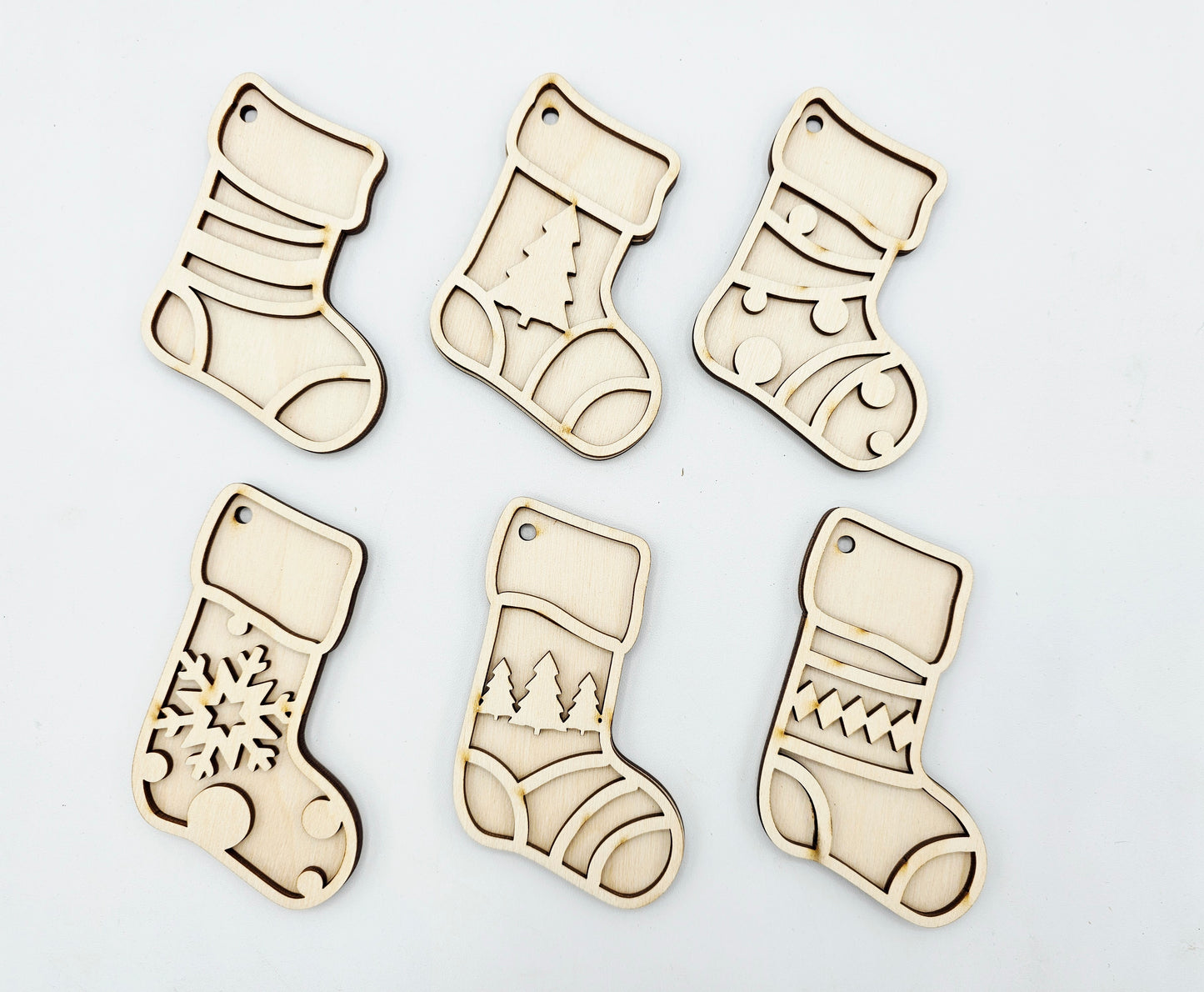 Stocking Ornaments Set of 12