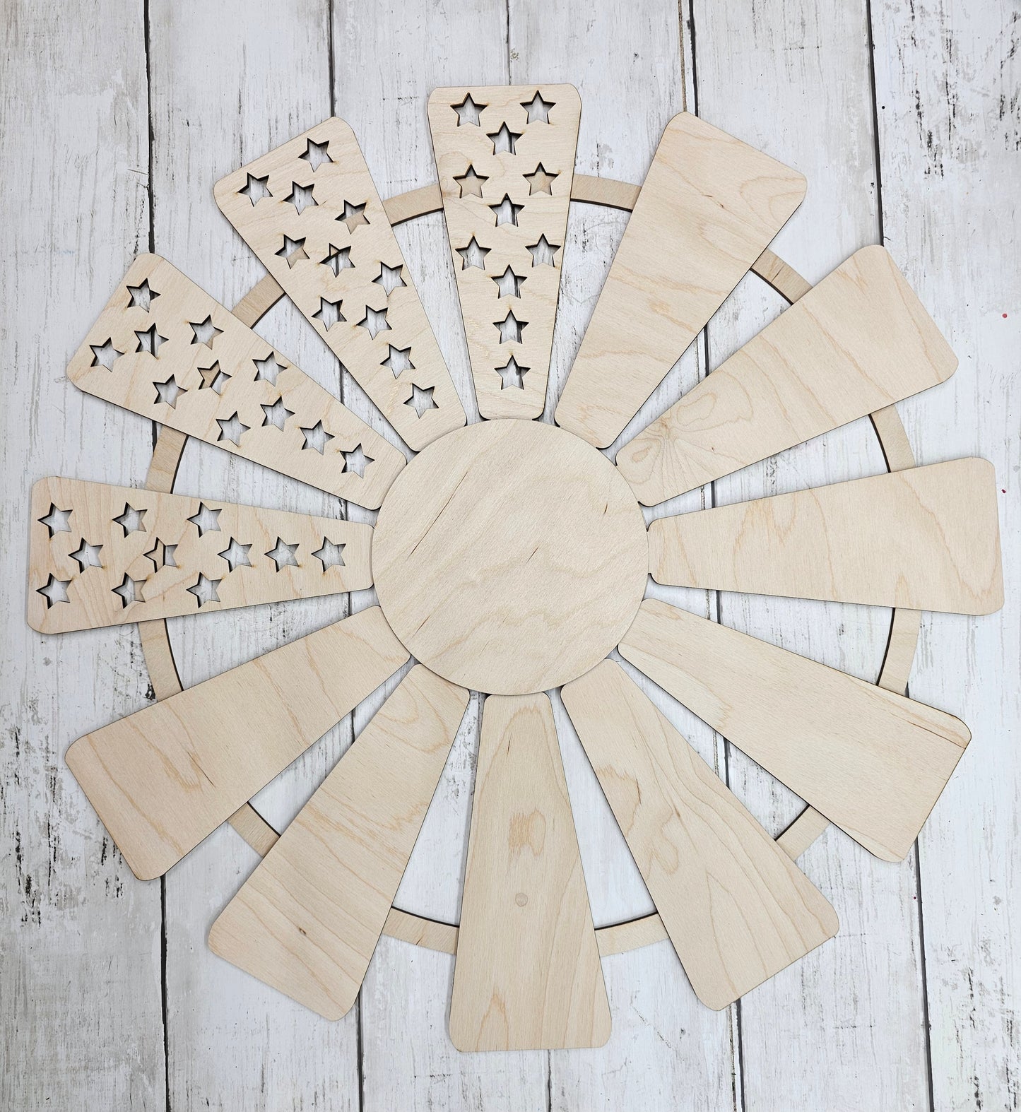 Patriotic 18" Windmill