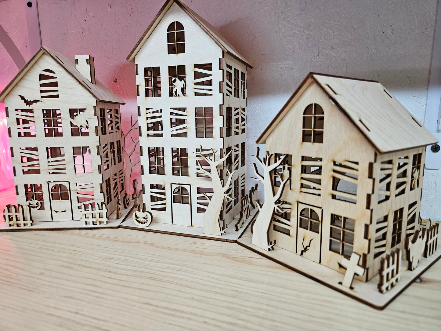 Haunted Houses - Set of 3