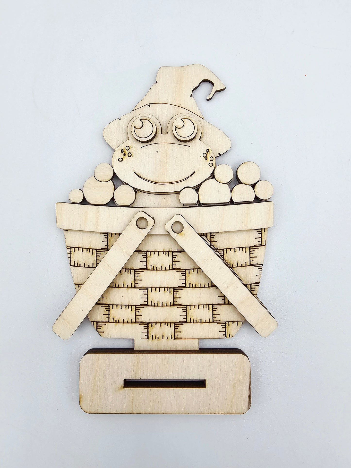 Frog Witch Basket - Small