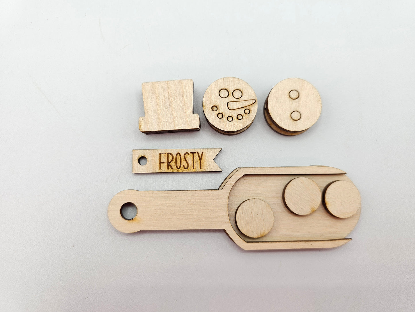 Scoop Ornament Tag