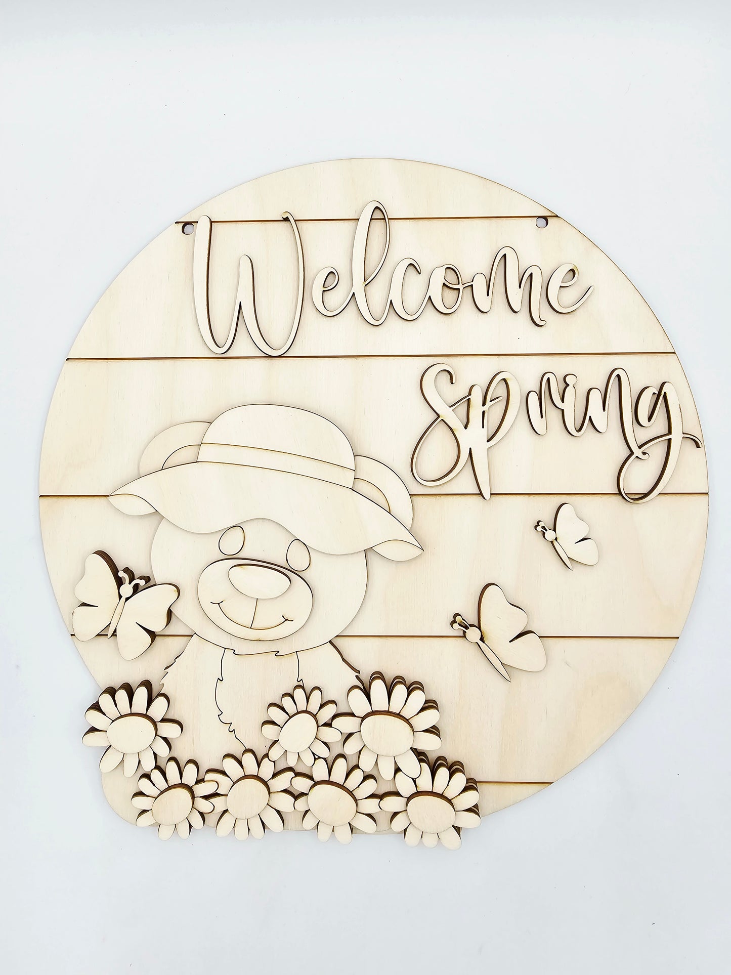 Spring Bear Sign