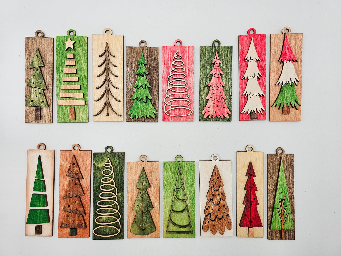 PAINTED - Tree Ornaments